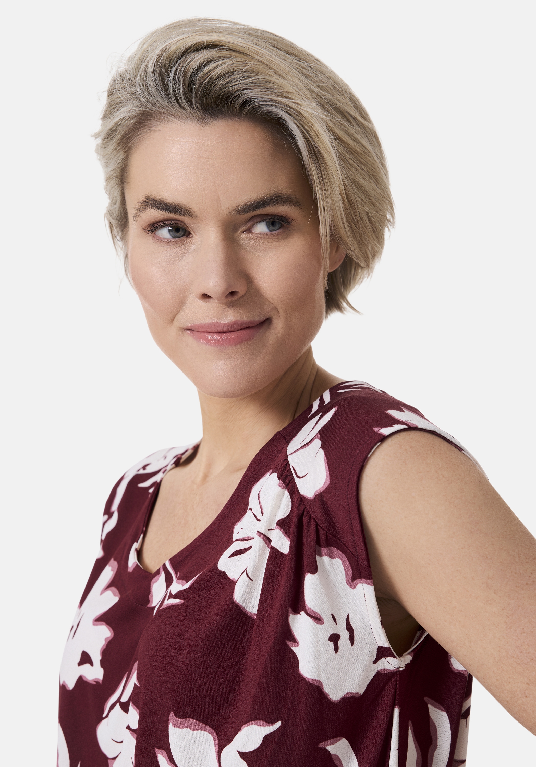 STOOKER WOMEN Shirttop »VEGA Print Top« Blusentop Regular Fit für Damen