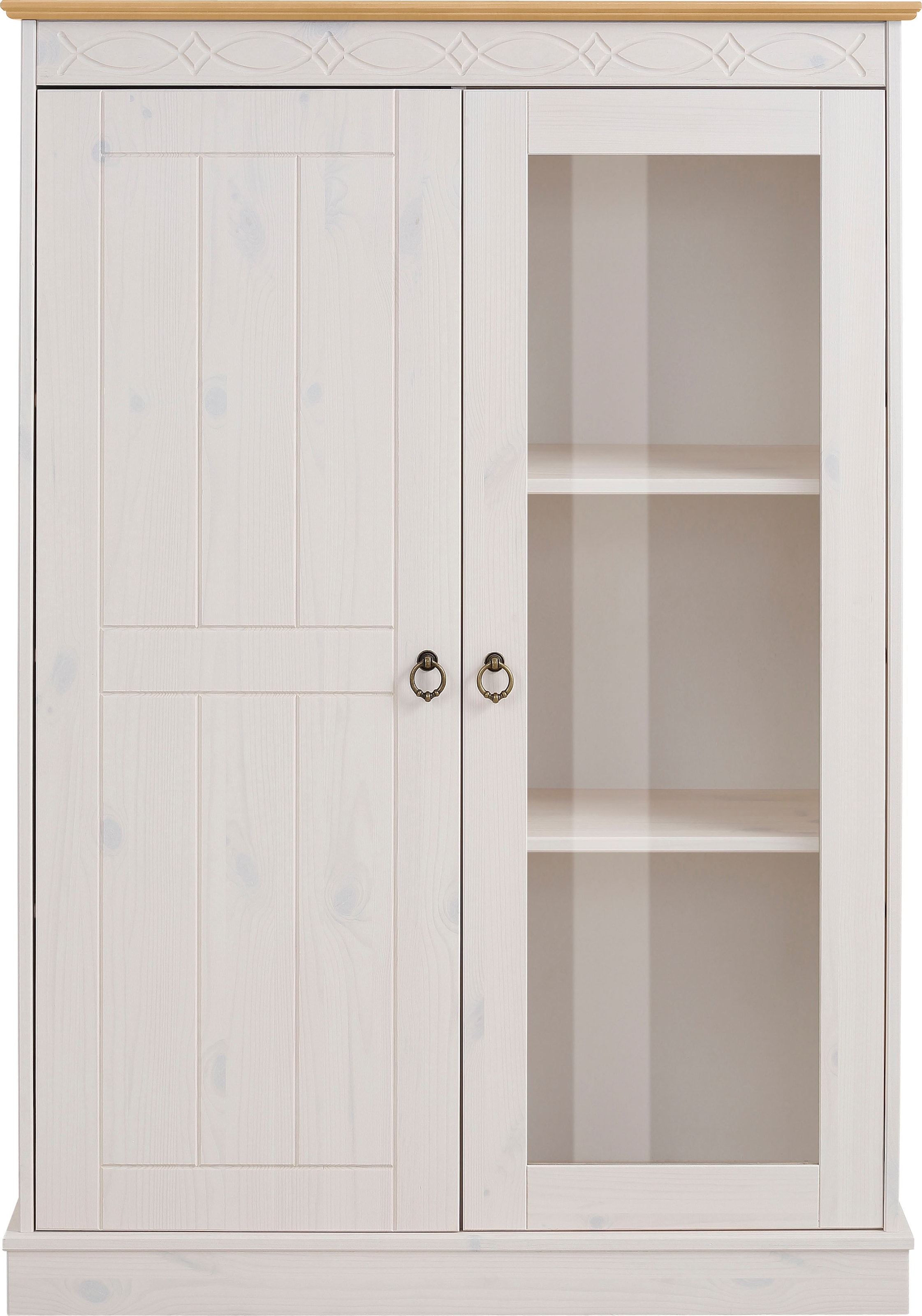 Home affaire Highboard »Indra«, Vitrine, Breite 86 cm