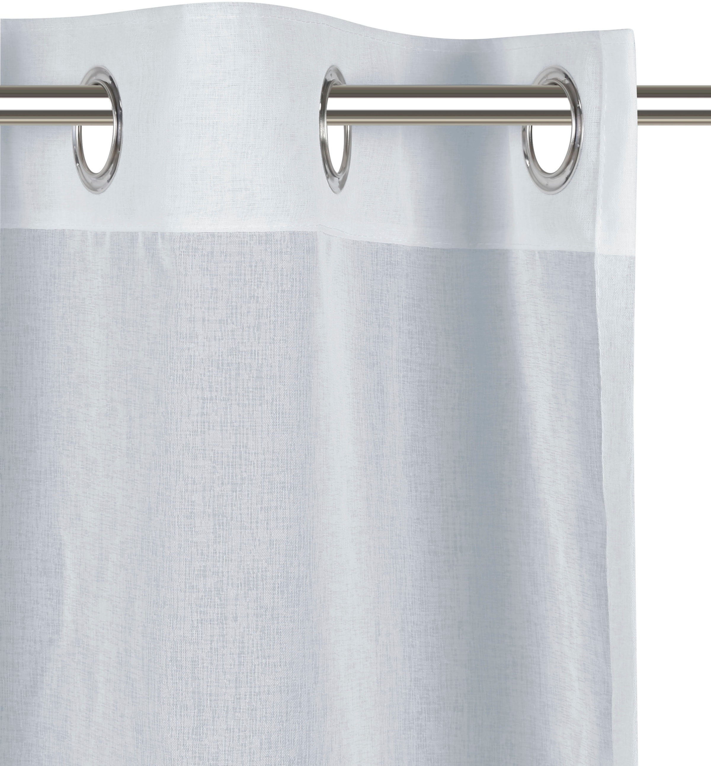 my home Gardine »Dolly«, (1 St.), Transparent, Gewebt, Polyester