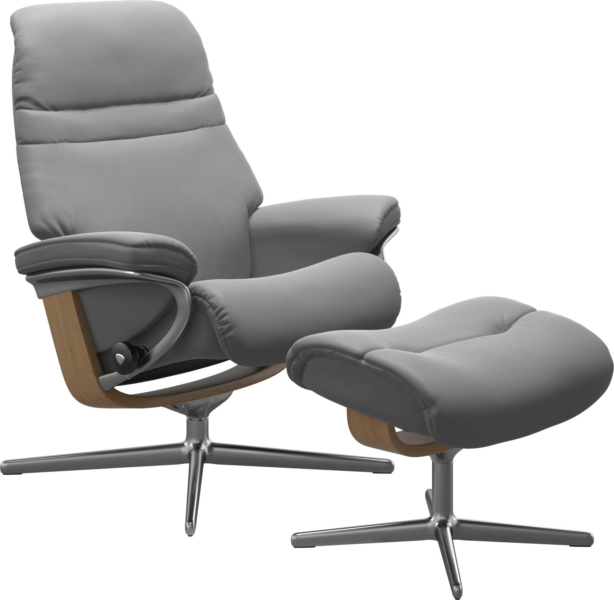 Stressless® Relaxsessel »Sunrise«, (Set, Relaxsessel mit Hocker), mit Hocke günstig online kaufen