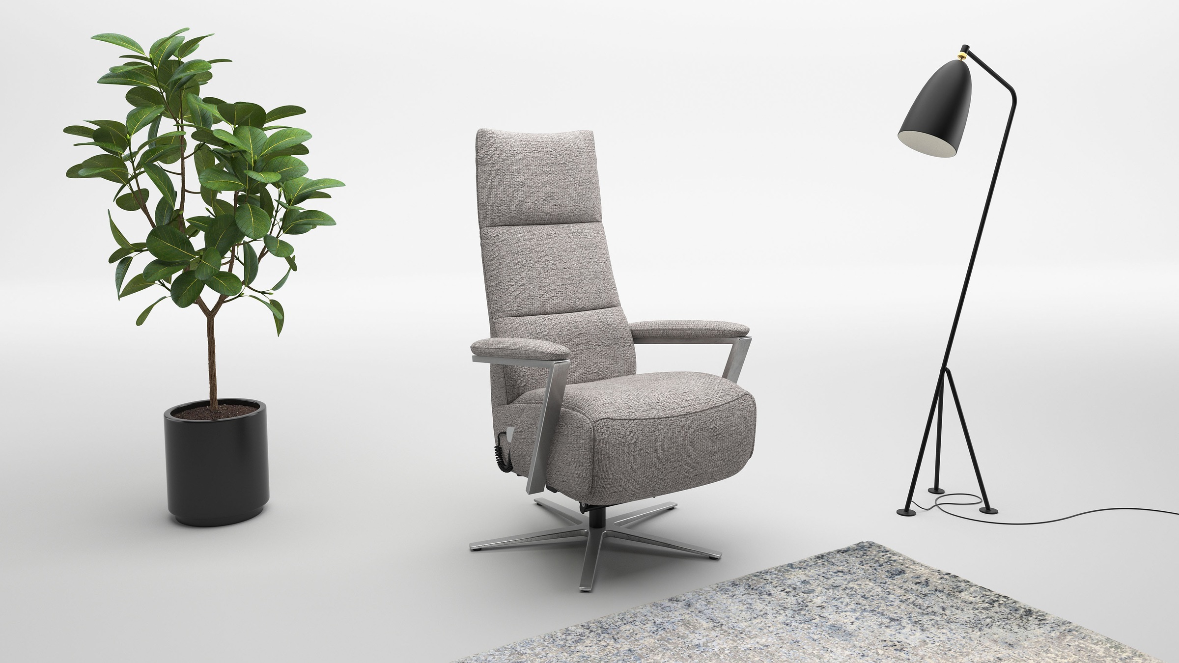 sit&more TV-Sessel »Vario Comfort, inkl. Kopfteilverstellung & 360 Grad Dre günstig online kaufen