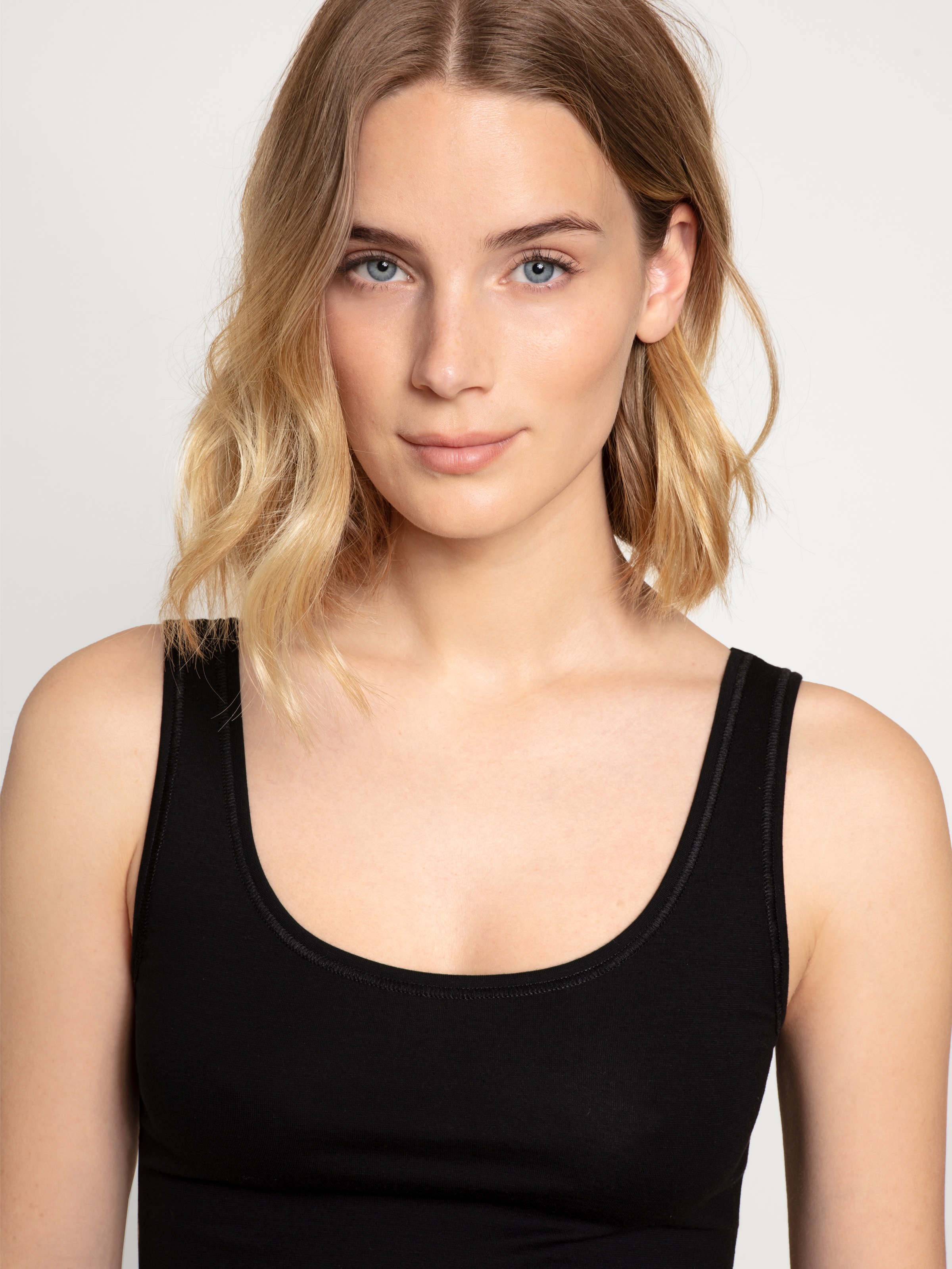 CALIDA Trägertop »Natural Benefit«, (2er Pack), mit rundem Halsausschnitt