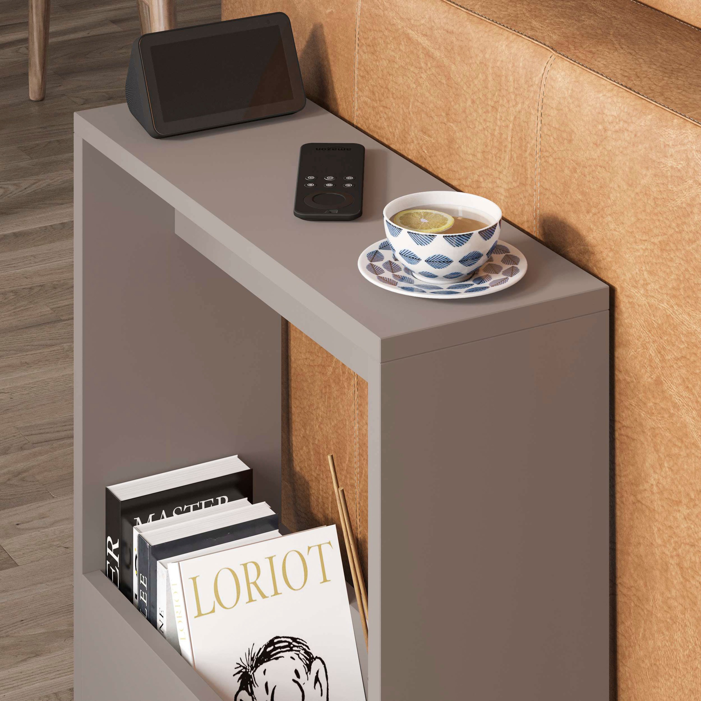 Decortie Beistelltisch »SIMPI BEISTELLTISCH«, (Packung, 1 St.), Leichte Montage, Lagerung, Platzsparend