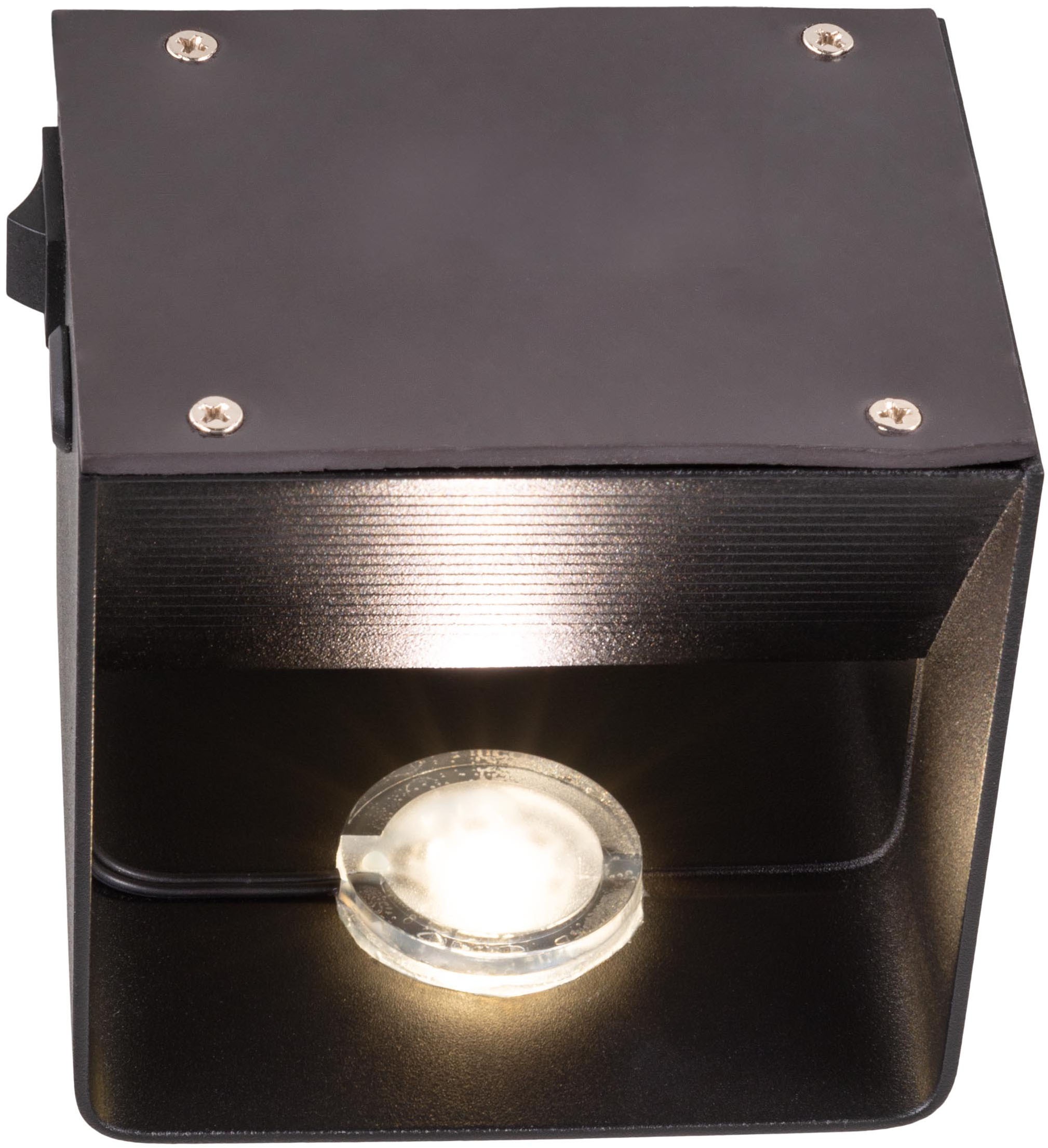 näve LED Wandleuchte »Cube«, 1 flammig, Leuchtmittel LED-Modul | LED fest integriert, Akku, magnetisch, Bewegungssensor, Memory, USB-C, Kippschalter