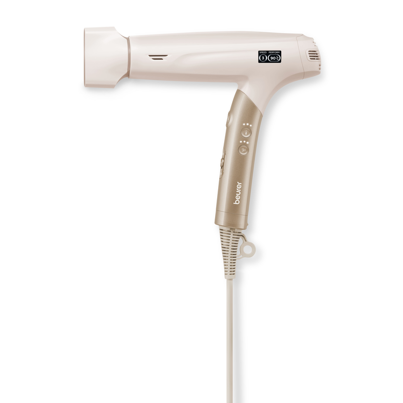 BEURER Ionic-Haartrockner »HC 150, leistungsstark mit Ionenfunktion & EasyClick Aufsätzen« 1.600 W 4 Aufsätze Mit 3 Temperaturstufen und...