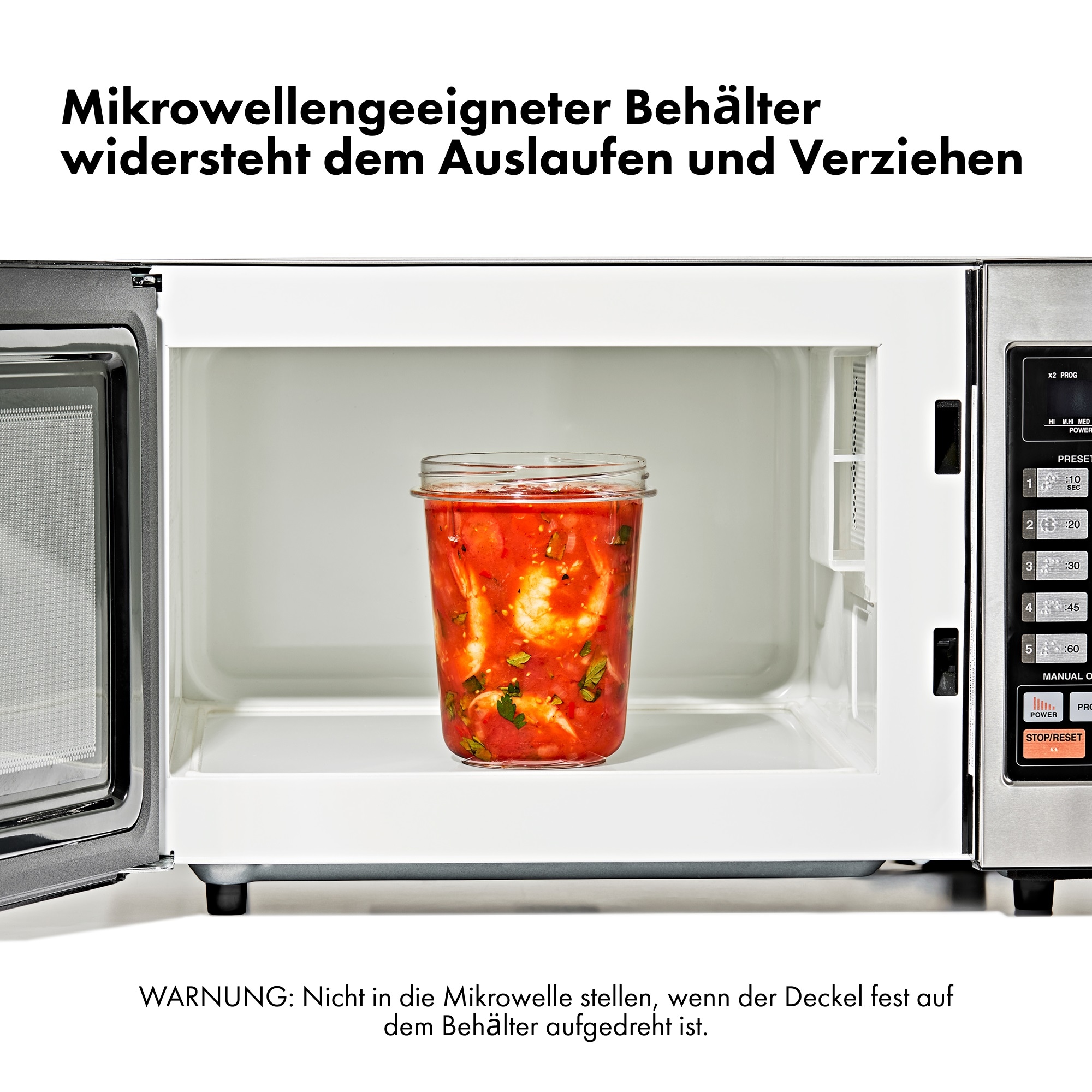 OXO Good Grips Aufbewahrungssystem »OXO Twist & Stack Behälter – 350ml – 2er Set« ideal für Meal Prep
