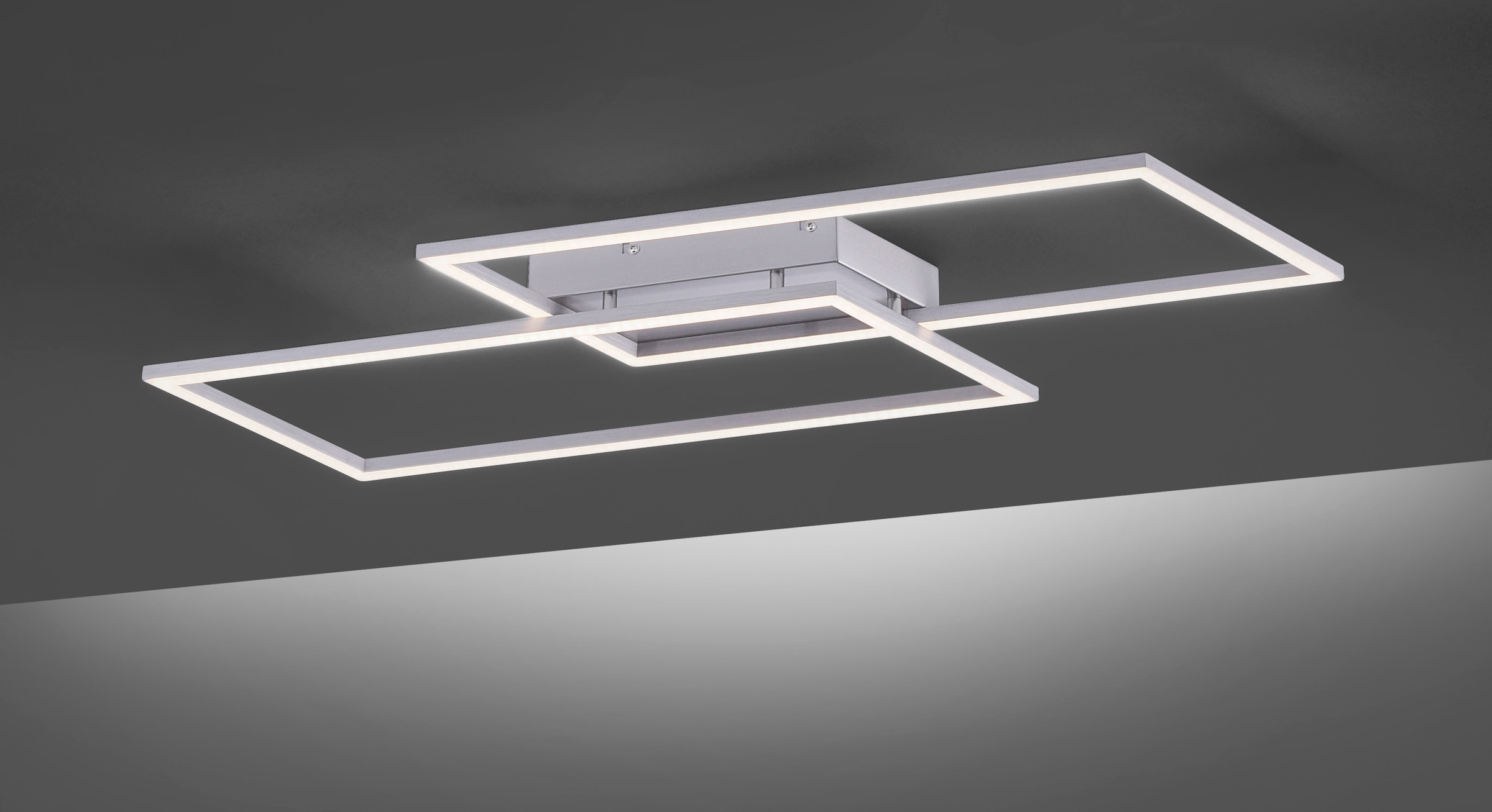 Paul Neuhaus LED Deckenleuchte »Inigo«, 2 flammig, Leuchtmittel LED-Board | LED fest integriert, Stufenlos dimmbar über vorhandenen Wandschalter