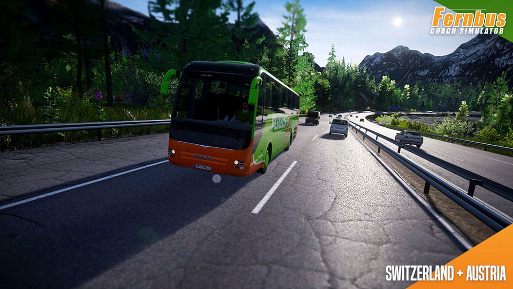 aerosoft Spielesoftware »Der Fernbus Simulator- AddOn Szenerie Österreich/Schweiz«, PC