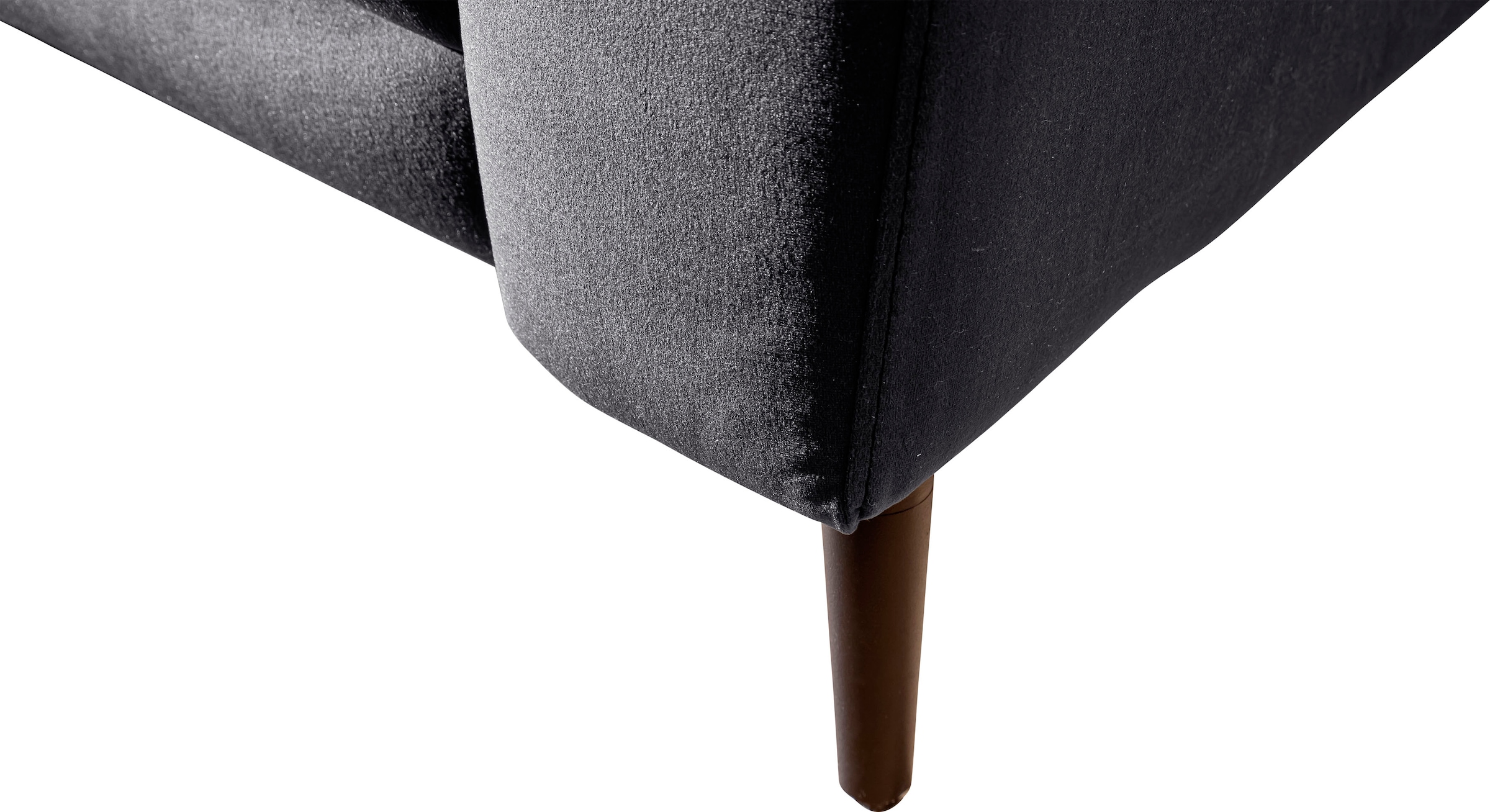 Trends by HG Polsterecke »Barcelona L-Form« mit Metallfuss, frei im Raum stellbar