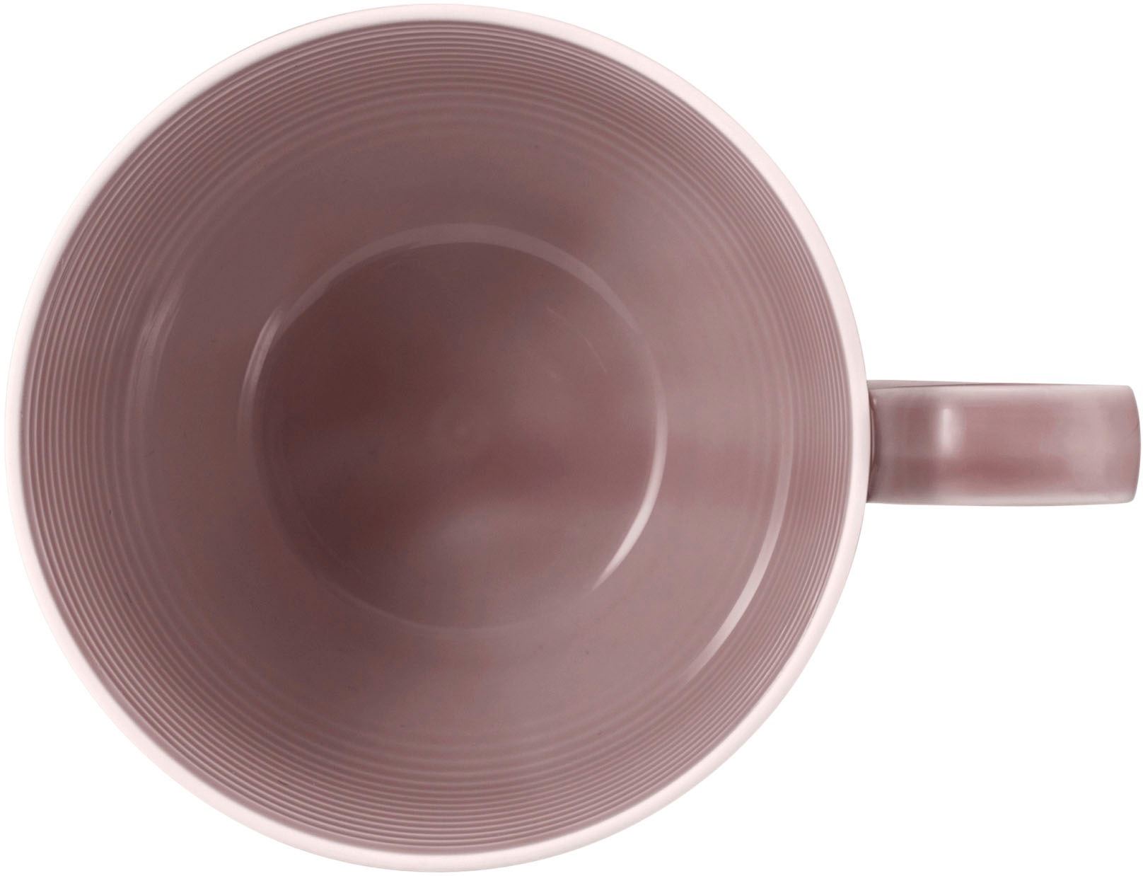 Seltmann Weiden Kaffeeservice »Geschirr-Set, 18 Teile, Beat«, (Set, 18 tlg., 6x Kaffeeobertasse, 6x Kombi-Untertasse, 6x Frühstücksteller), Tassen, Untertassen, Teller, Made in Germany, 18 Teile, für 6 Personen