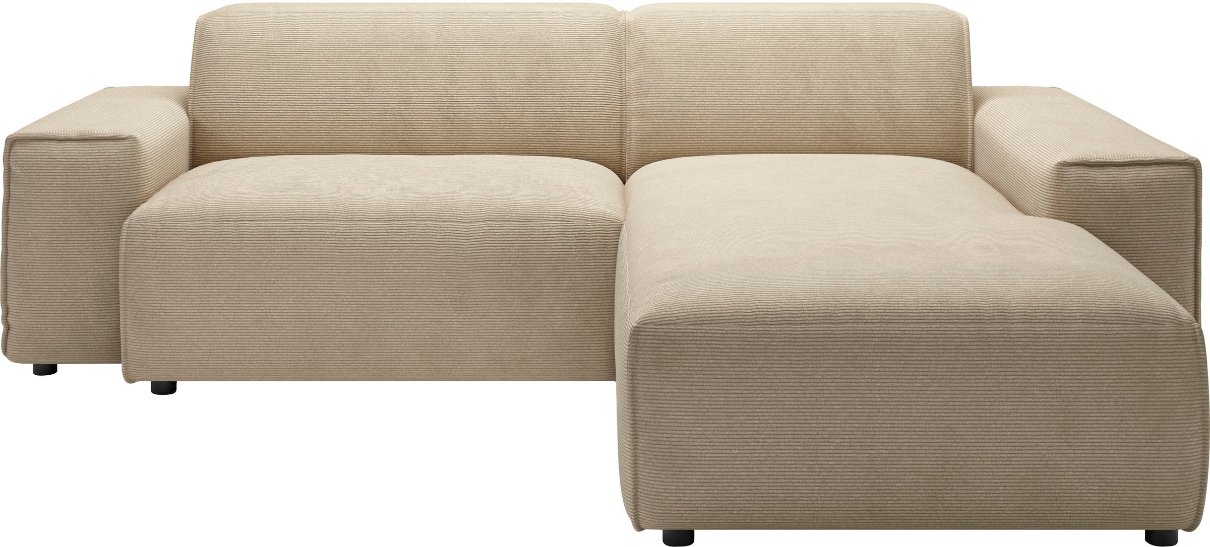 andas Ecksofa »Glimminge L-Form auch in Breitcord, Feincord + Easy care-Bezug,«, Breite 234, Zierkissen