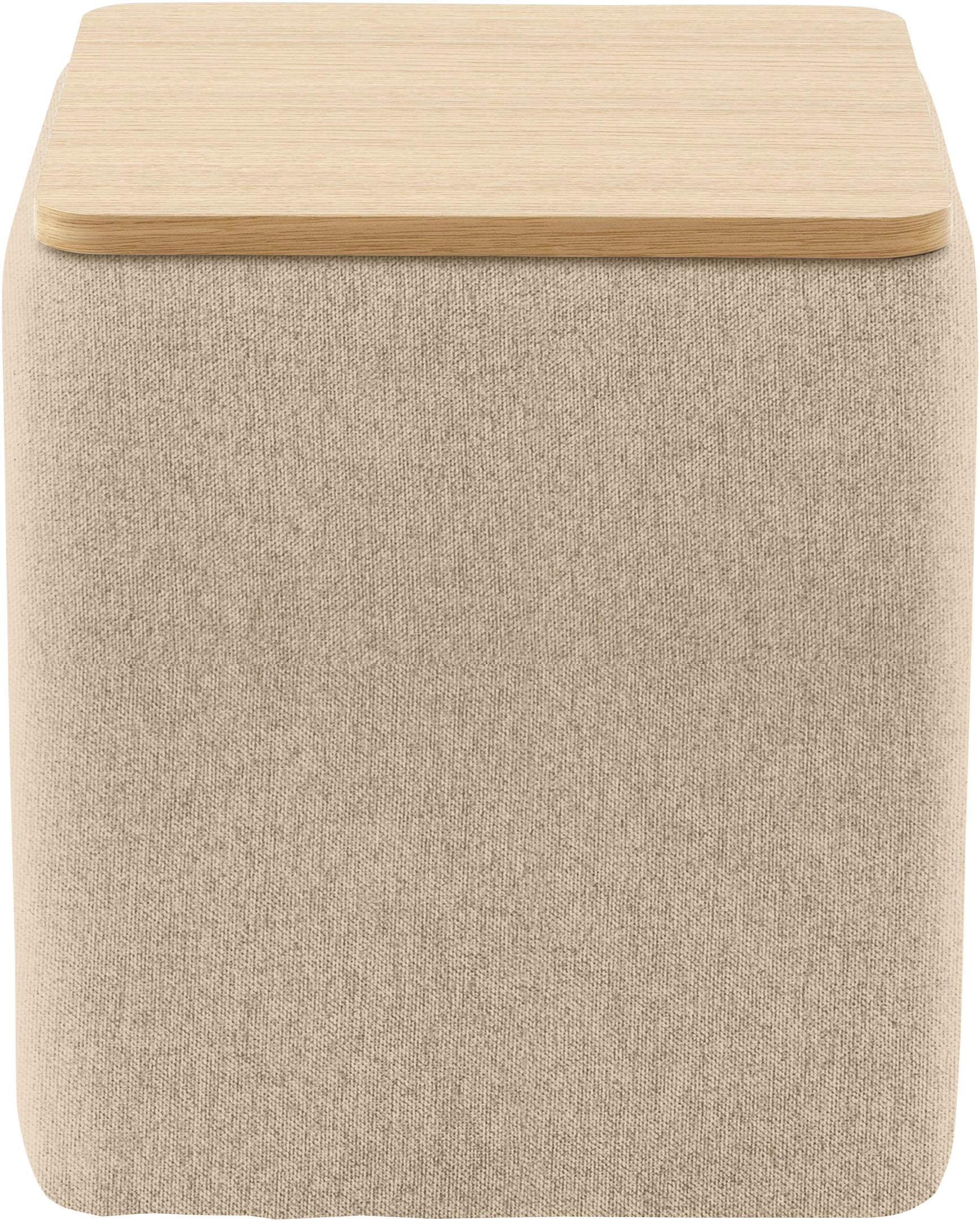 Home affaire Ablagetisch »Kyro, Stauraum mit Tischplatte Eiche, Breite 40 cm« Stylisch, handlich und praktisch für dein Schlafzimmer