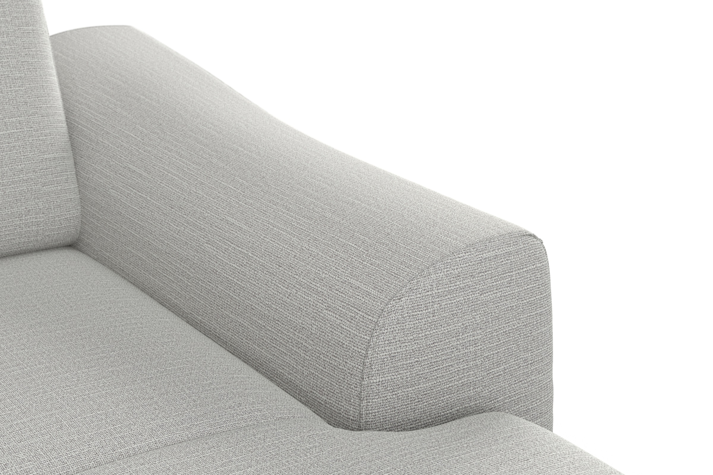 sit&more Wohnlandschaft »Dundee U-Form«, mit Federkern und Massivholzfüßen, wahlweise mit Kopfteilverstellung