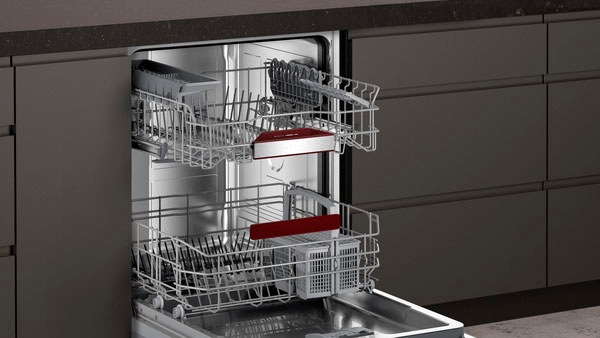 NEFF vollintegrierbarer Geschirrspüler N 70 »S157EAX36E«, 13 Maßgedecke, Time Light: auf den Boden projizierte Restlaufzeit