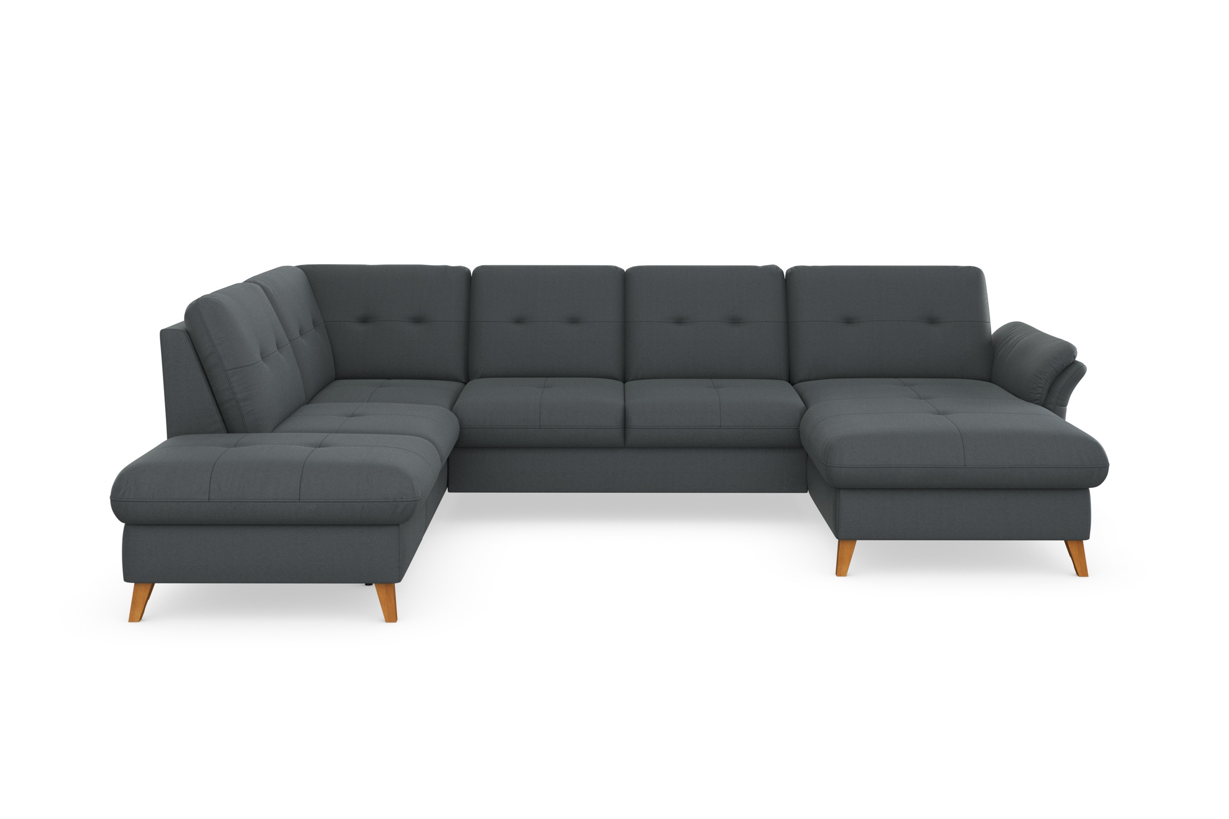 sit&more Wohnlandschaft »Göteborg«, inkl. Sitztiefenverstellung, wahlweise mit Bettfunktion & Bettkasten
