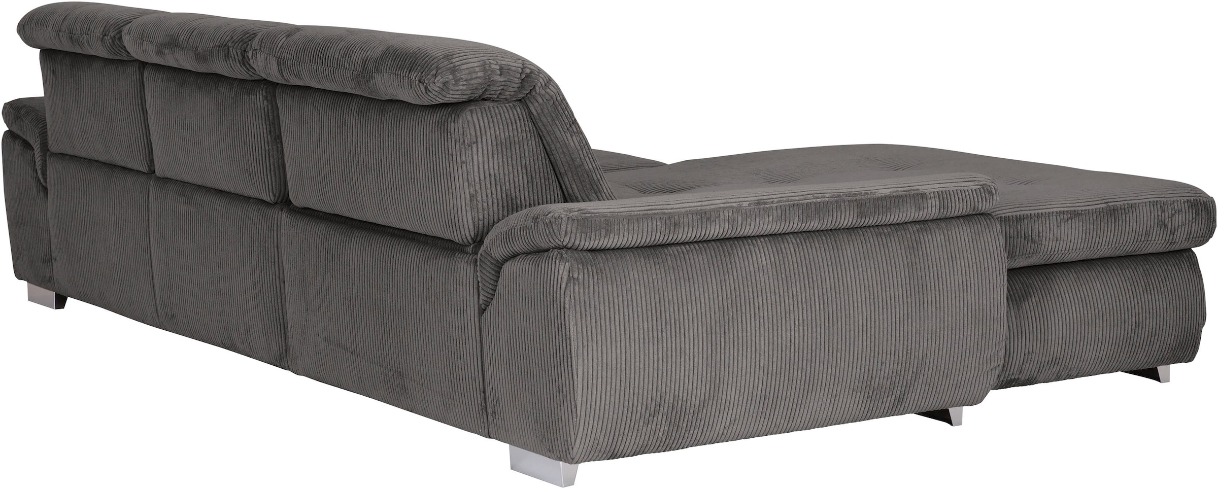 Die PlanBar Ecksofa »MP-IN16037 L-Form, Breite 289 cm, mit Kaltschaum-Polsterung« mit Sitztiefenverstellung & Zierkissen