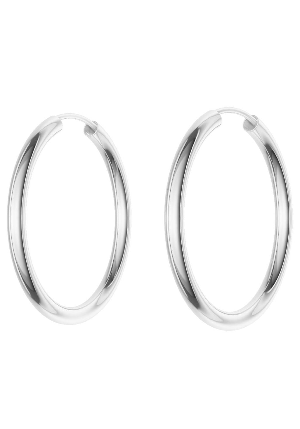 Firetti Paar Creolen »Schmuck Geschenk Silber 925 2,5 mm breit«, Made in Germany