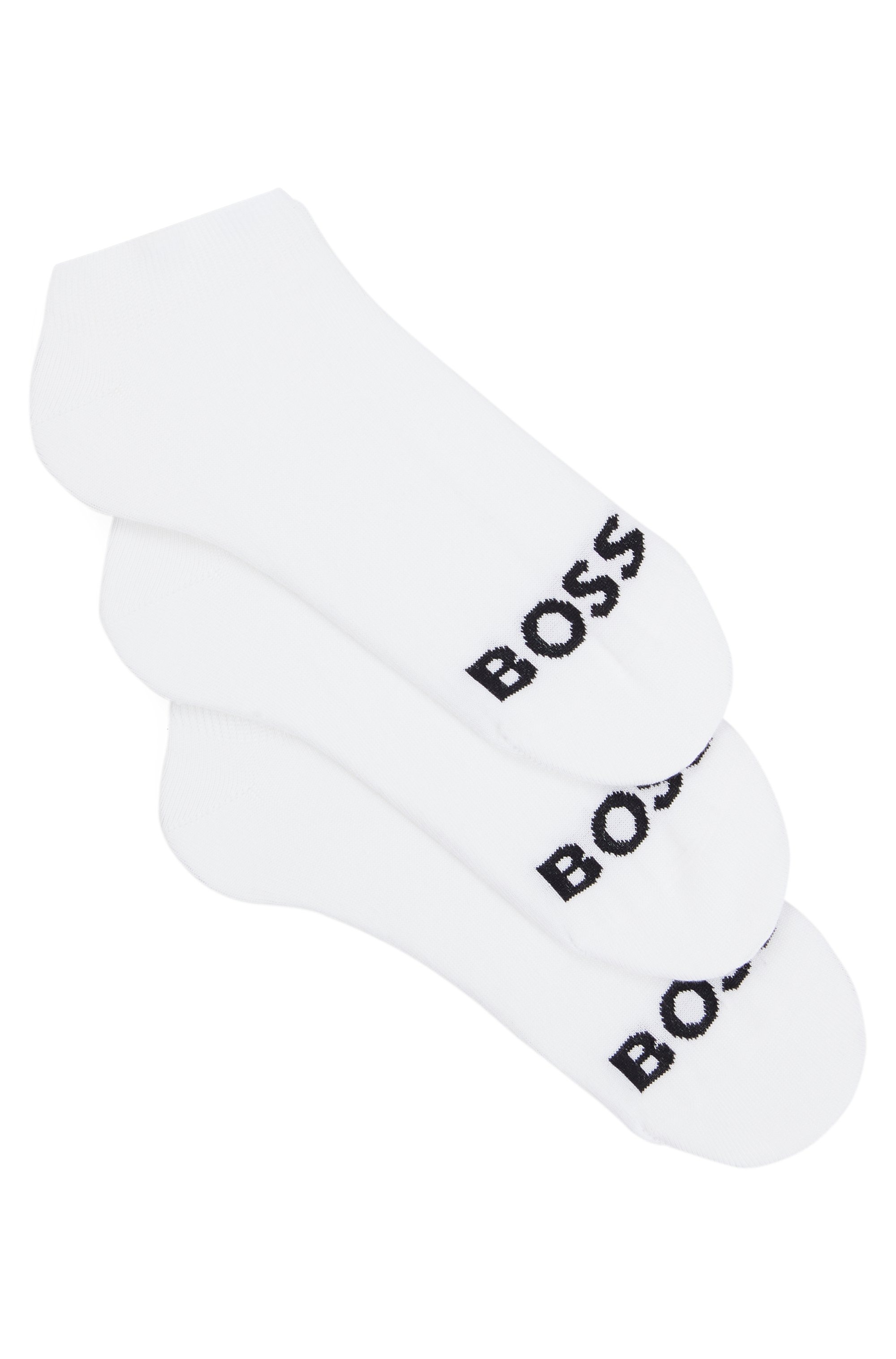 BOSS Sneakersocken »3P AS Logo CC W«, (Packung, 3 Paar, 3er), mit BOSS Logoschriftzug