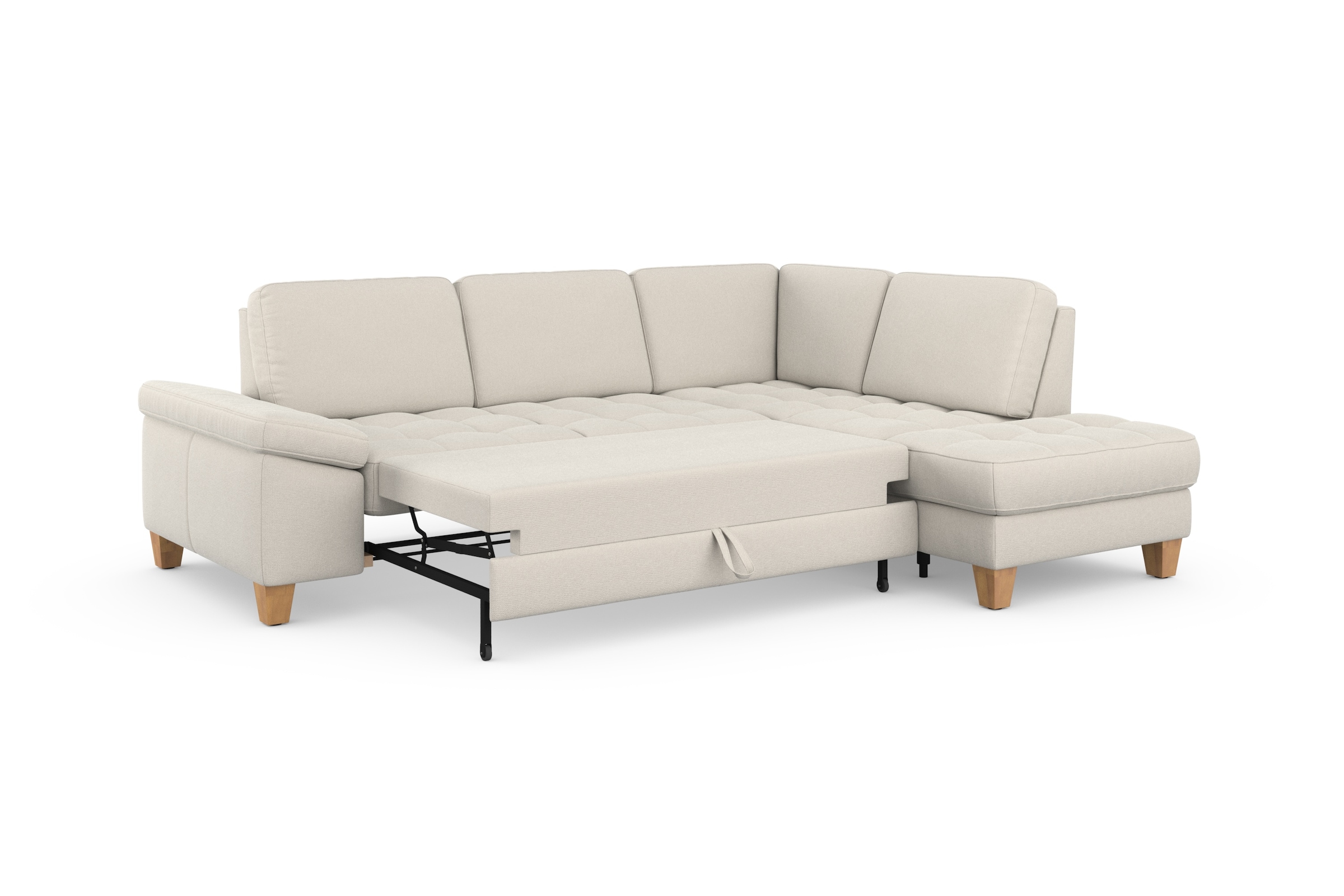 sit&more Ecksofa »Westham L-Form«, mit Ottomane, mit oder ohne Bettfunktion, Bettkasten, Verstellung