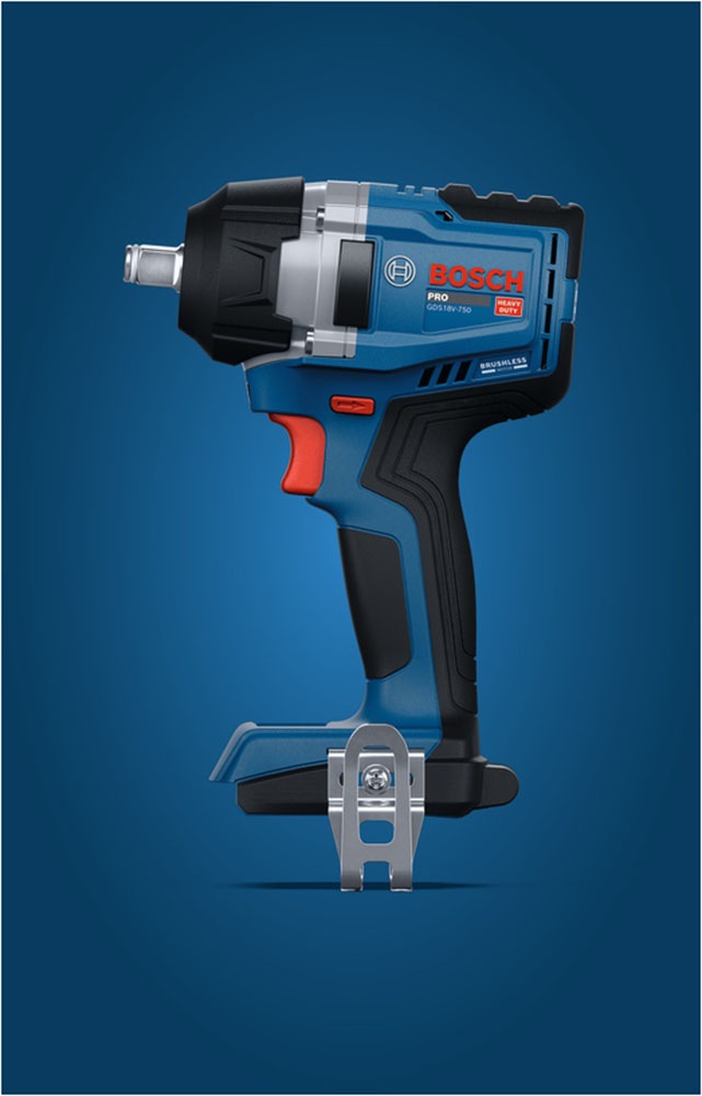 Bosch Professional Akku-Drehschlagschrauber »GDS18V-750, solo, in L-BOXX« Inkl. L-BOXX, ohne Akku, ohne Ladegerät