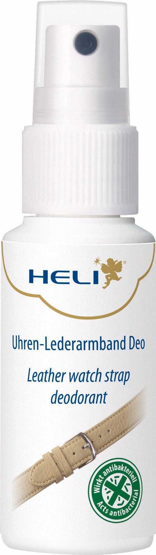 HELI Lederdeo »141265« Quarzuhr,Armbanduhr, Lederarmband, Pflege, Deo