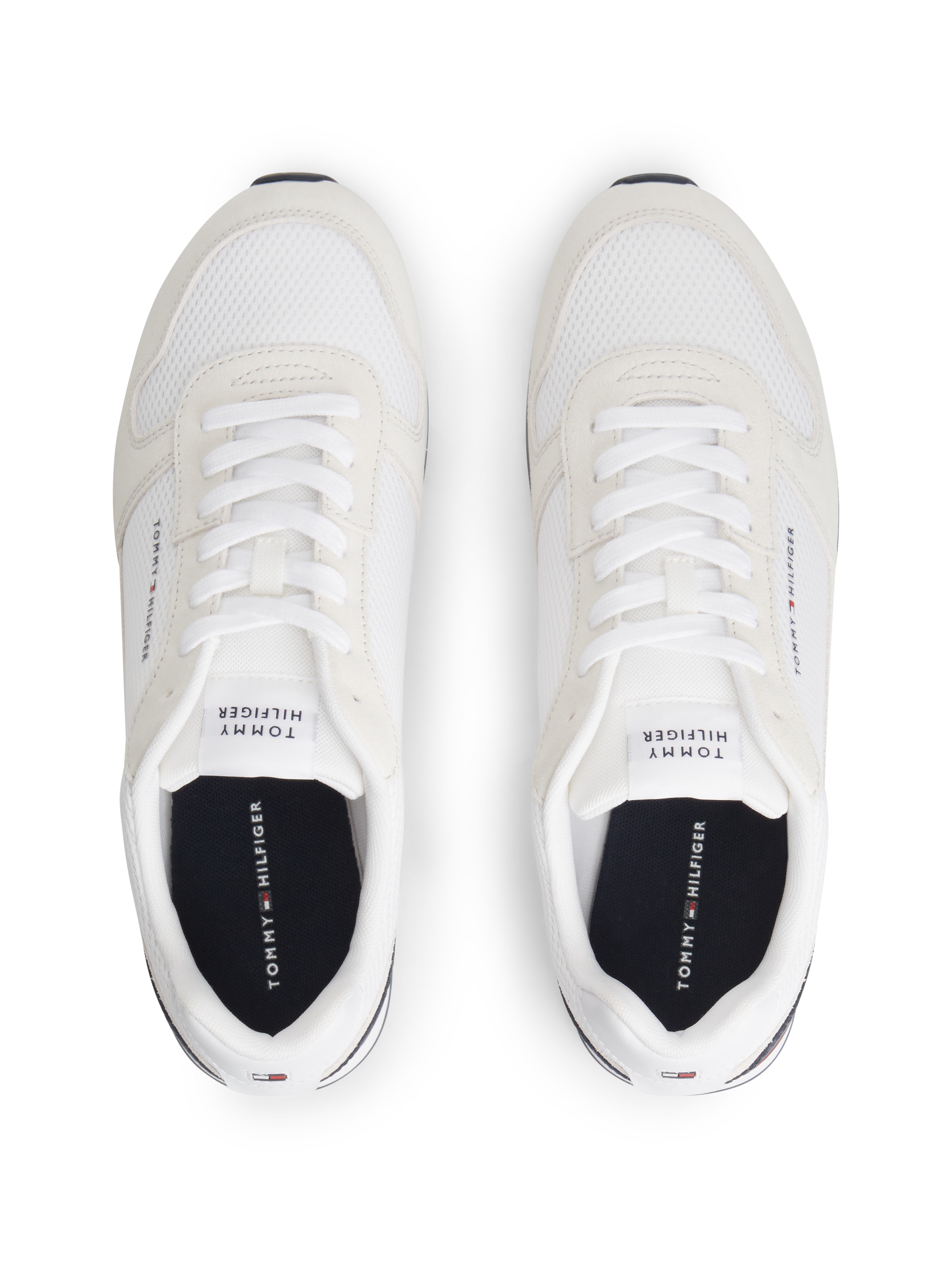 Tommy Hilfiger Sneaker »LIGHT EVA RUNNER SEASONAL MESH«  Freizeitschuh, Halbschuh, Schnürschuh mit Kontrastbesätzen