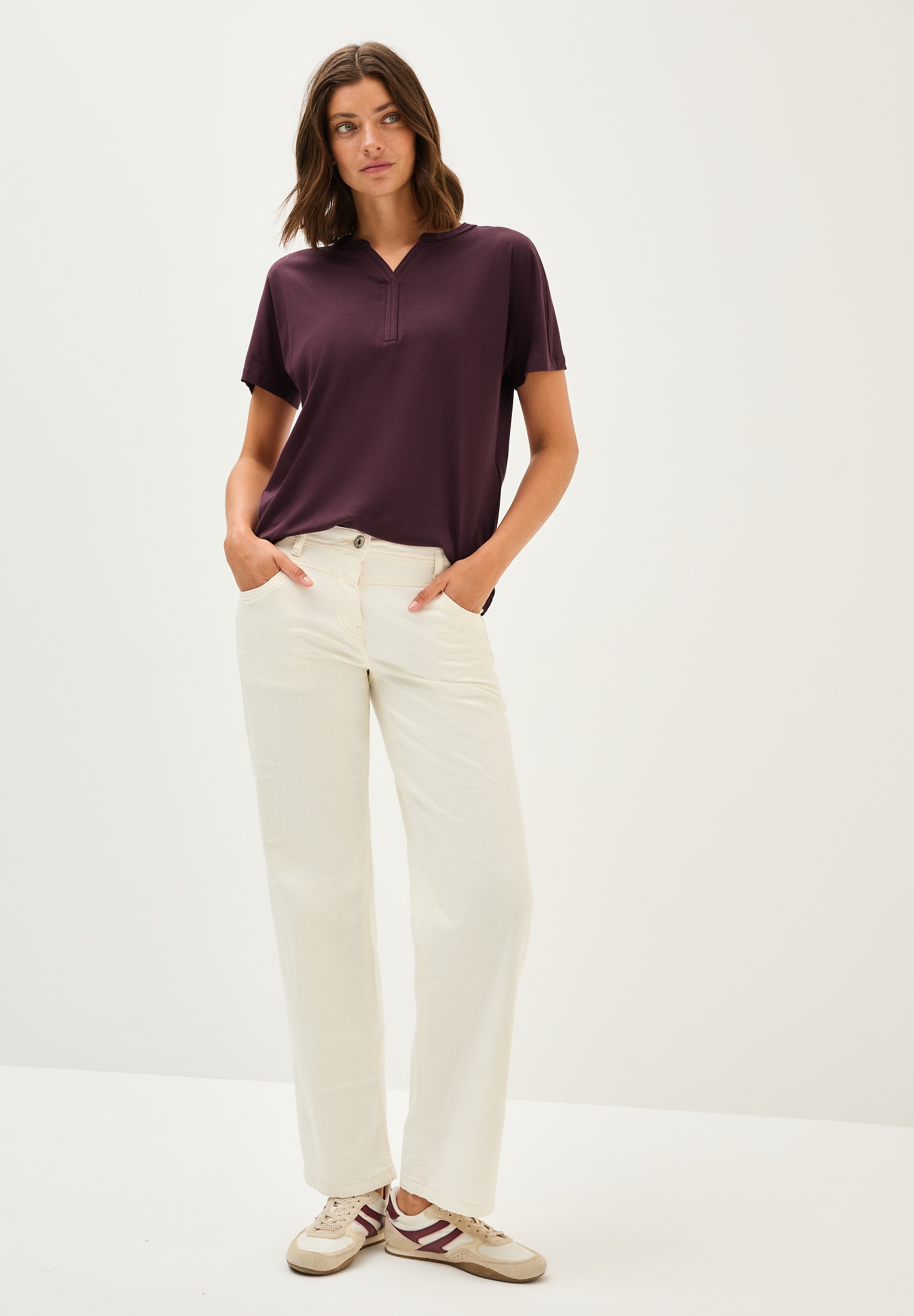 Cecil T-Shirt, im Tunika-Look