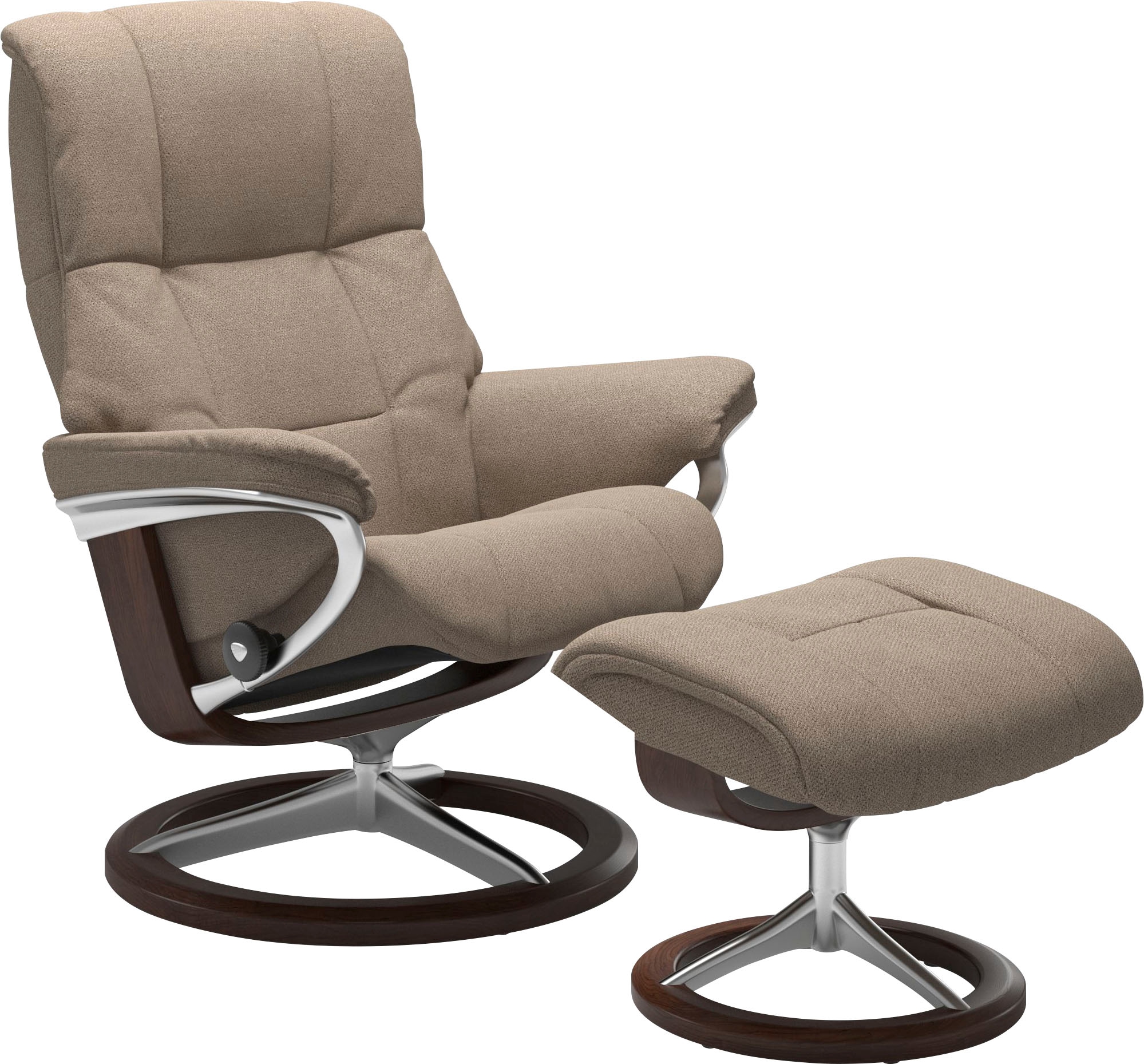 Stressless Fußhocker "Mayfair", mit Signature Base, Gestell Braun günstig online kaufen