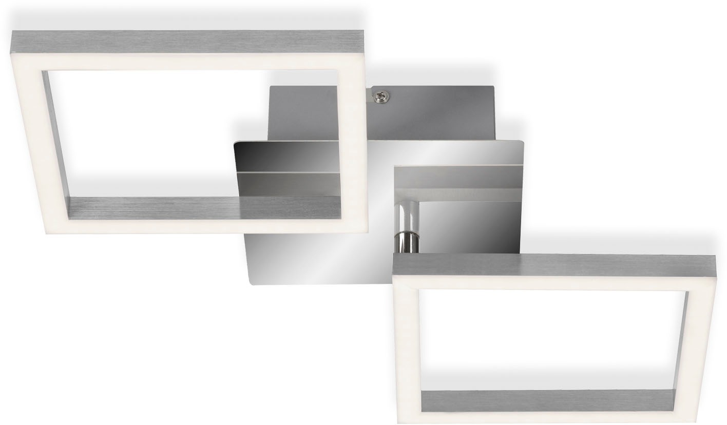 Briloner Leuchten LED Deckenleuchte »3207018 FRAME«, Leuchtmittel LED-Board günstig online kaufen
