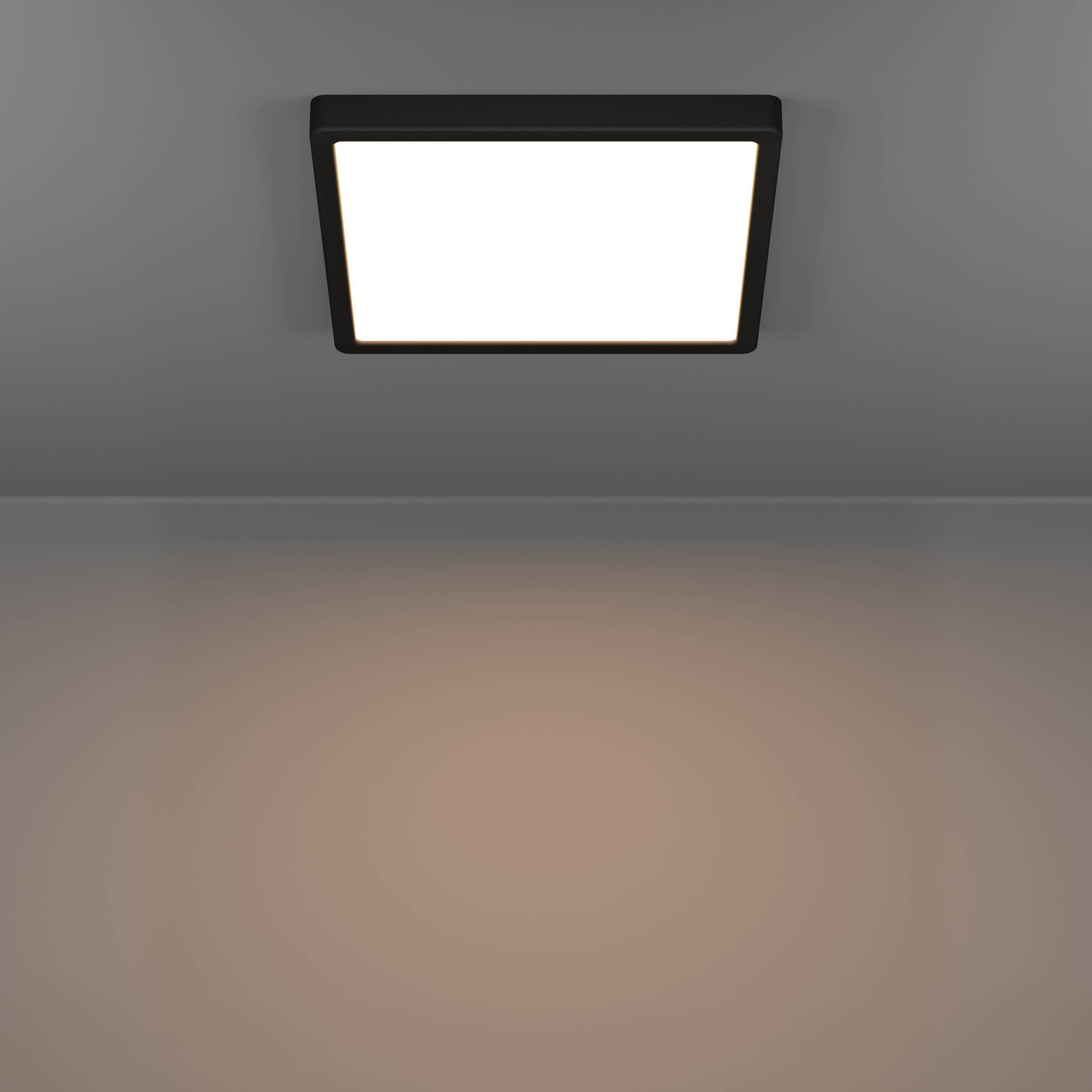 EGLO Aufbauleuchte »Fueva 6 Deckenlampe, Badlampe Decke, Kunststoff, IP44, Aufbaulampe« LED-Modul 1 Stk. Kaltweiß | Neutralweiß | Warmweiß