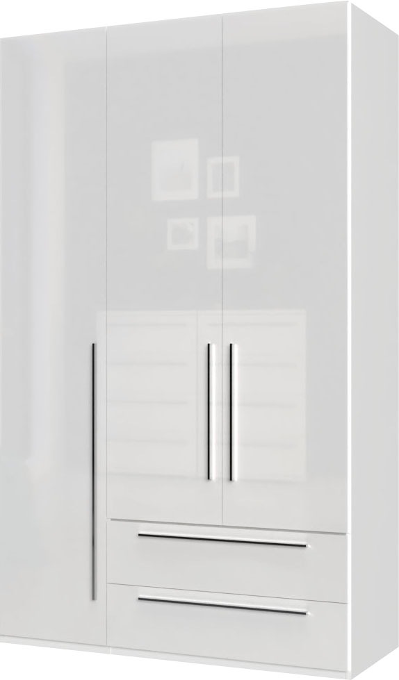 Places of Style Kleiderschrank »Piano, UV lackiert, hochglänzend in beige o günstig online kaufen