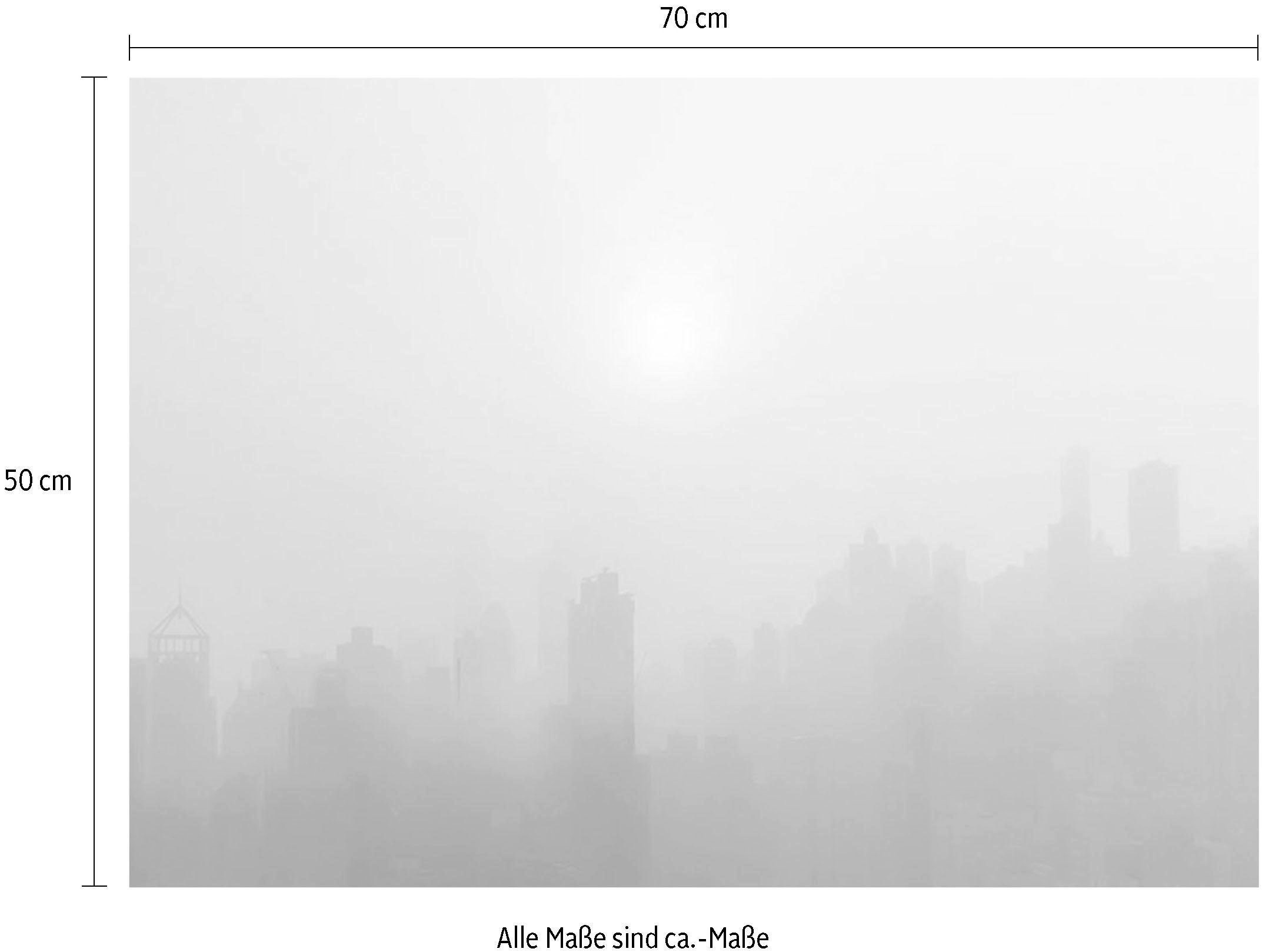 Komar Bild »City Dusk«, Städte, (1 St.), Wandbild zur Dekoration - ohne Rah günstig online kaufen