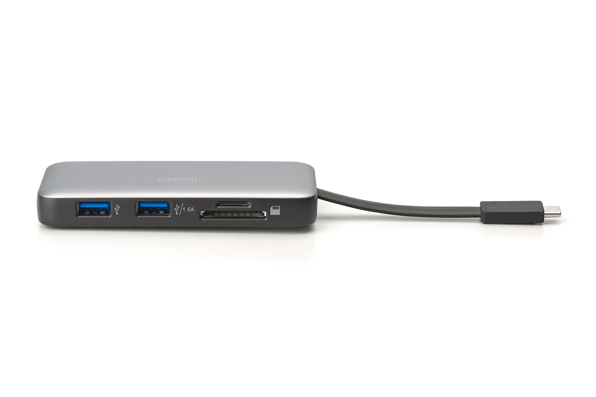 Digitus Laptop-Dockingstation »USB-C Travel Docking Station, 7-Port, HDMI, USB, RJ45«