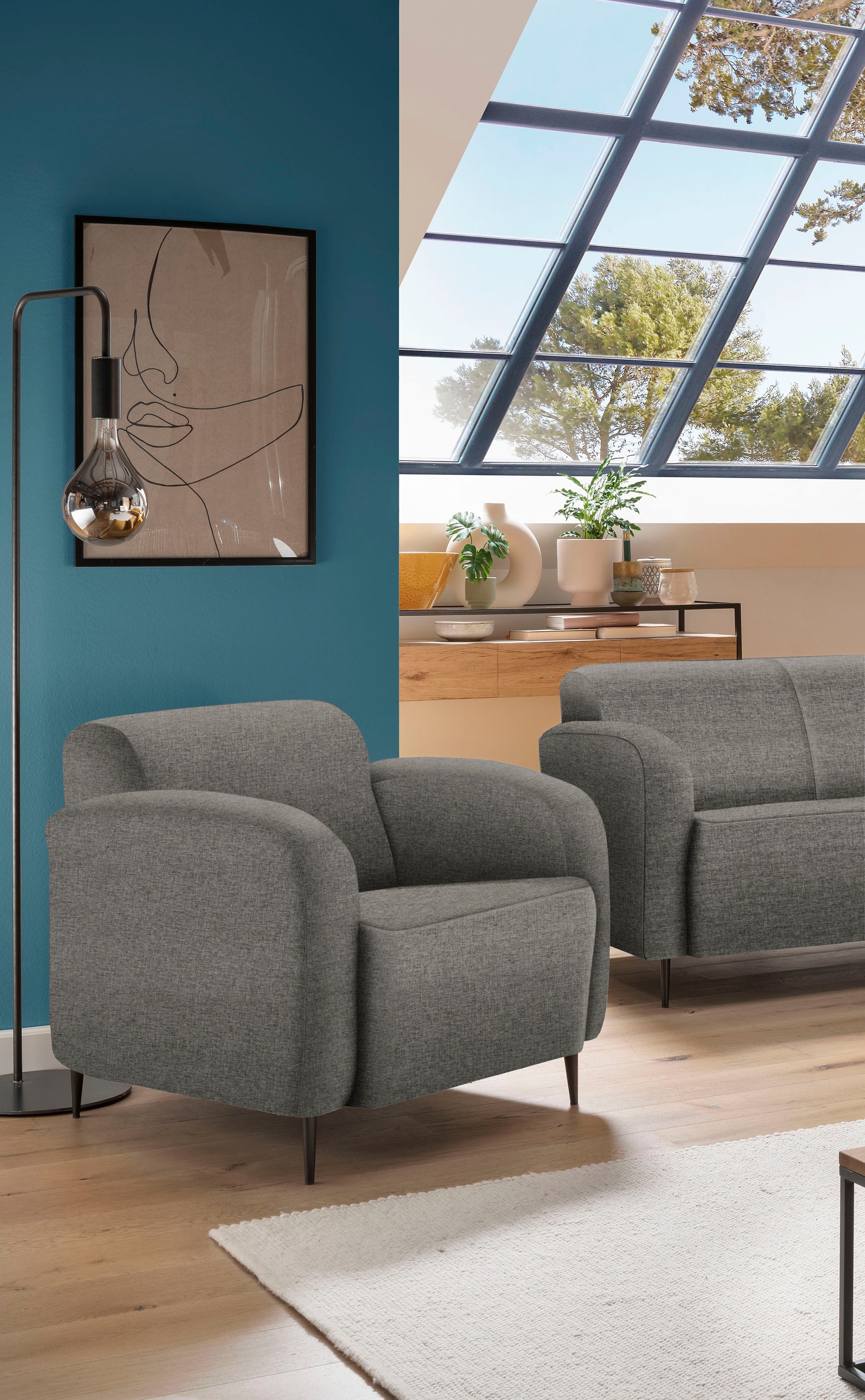 INOSIGN Cocktailsessel »Marone«, auch als 2-Sitzer und 3-Sitzer erhältlich