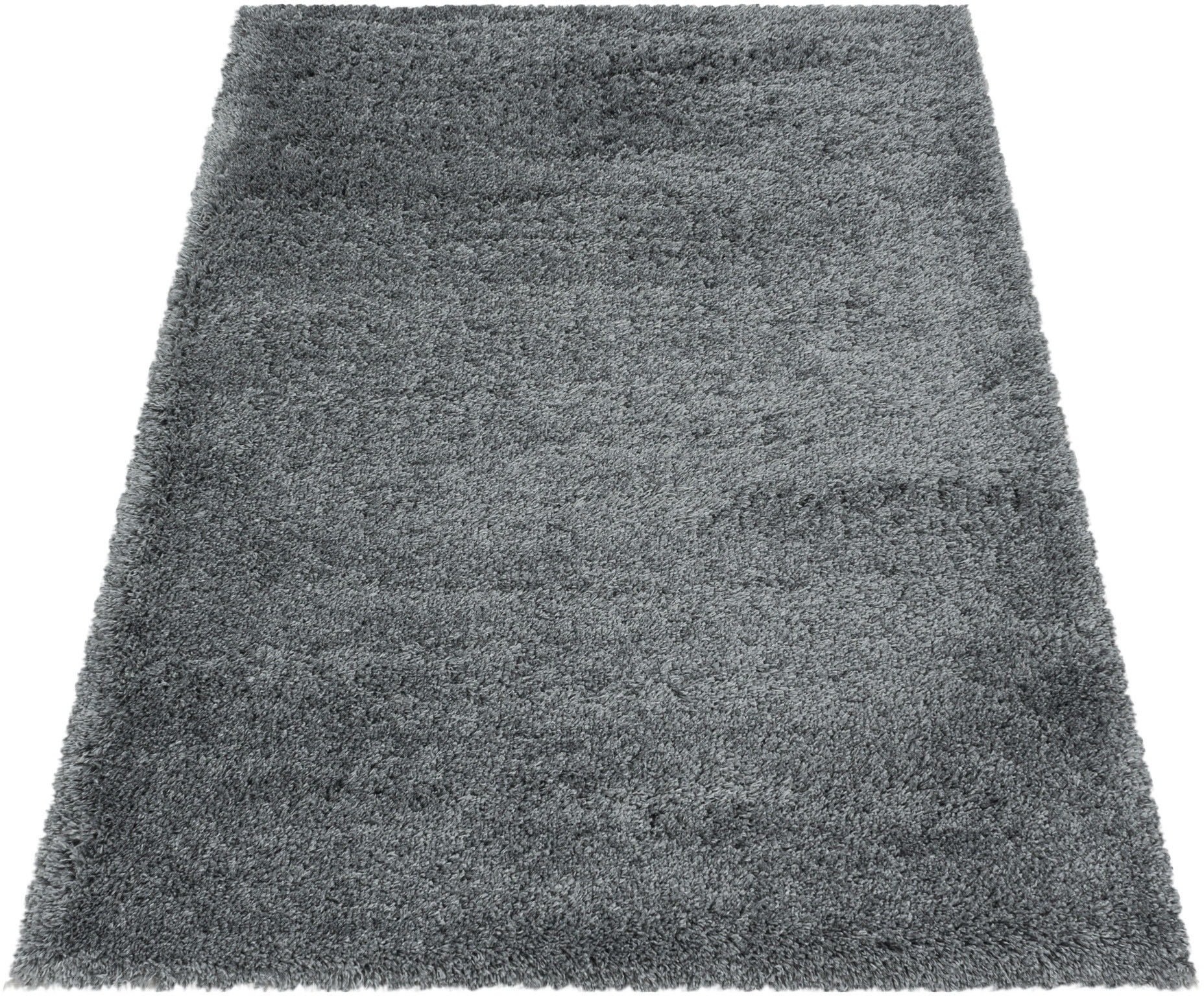 Ayyildiz Teppiche Hochflor-Teppich »FLUFFY 3500«, rechteckig, 50 mm Höhe, Langflor, Shaggy, uni, robust, auch in rund erhältlich, Wohnzimmer