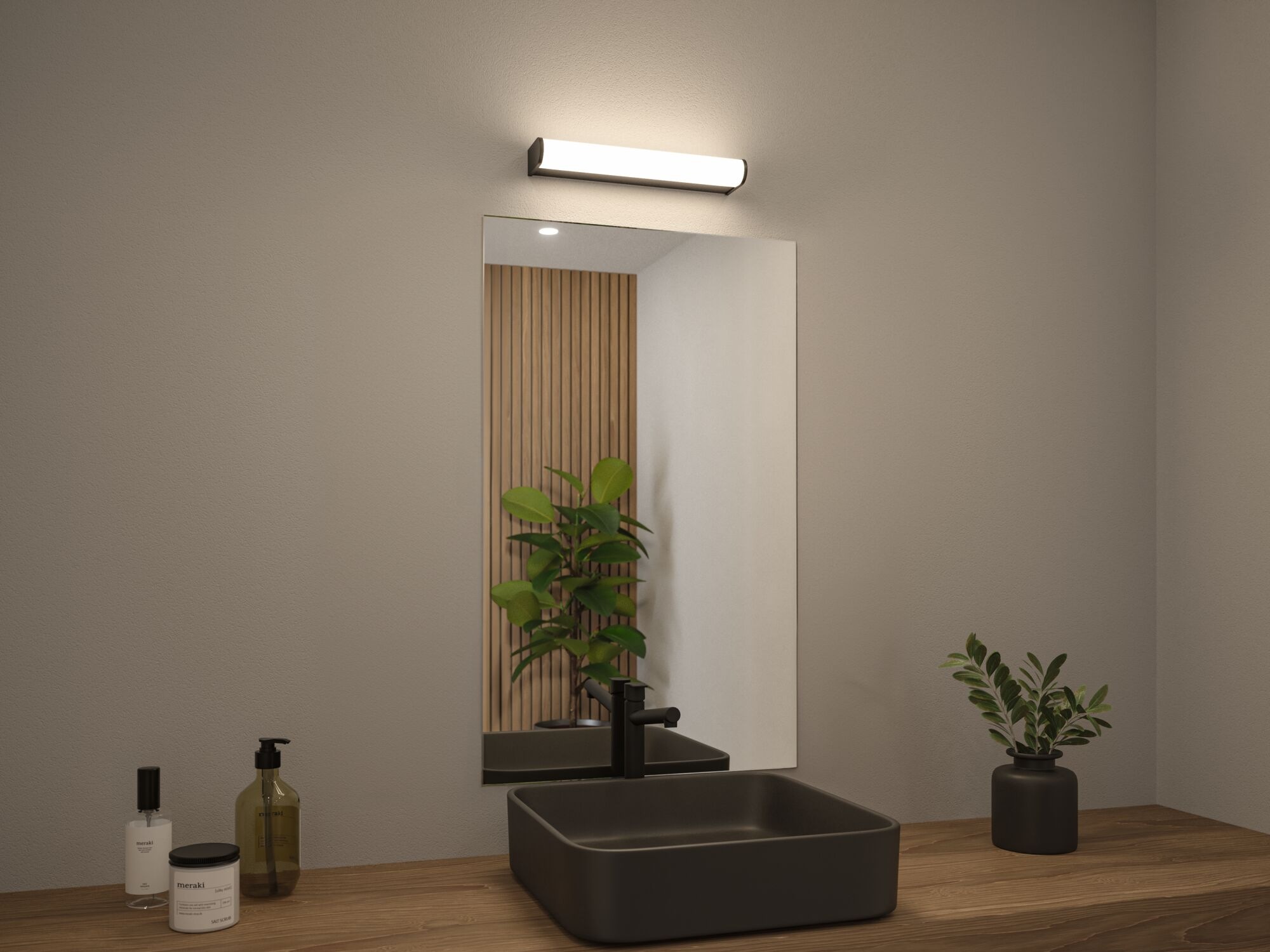 Paulmann LED Wandleuchte »Selection Bathroom LED Wandleuchte Arneb IP44 3000K 230V 9W«, 1 flammig, LED Arneb IP44 9W