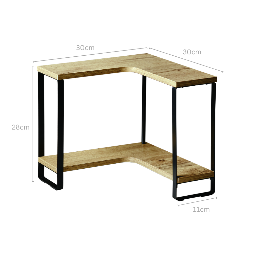 KESPER® Eckregal »Küchenregal« 1 Stk. tlg. mit 2 Ablageflächen