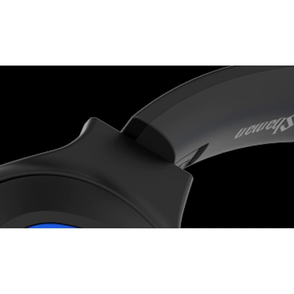 Sades Gaming-Headset »Shaman SA-724 Gaming Headset, schwarz/blau, USB, kabelgebunden«, Mikrofon abnehmbar