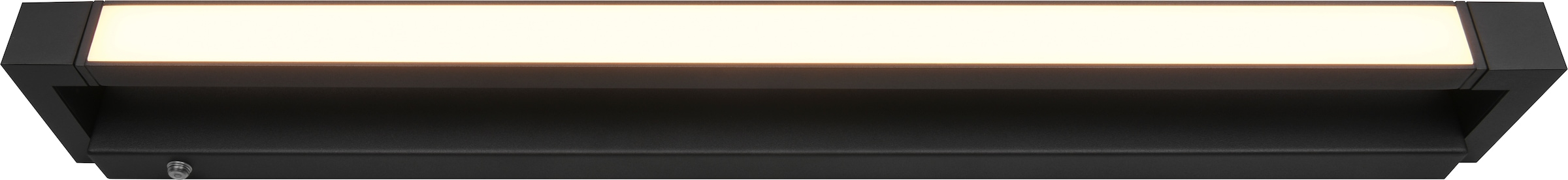 TRIO Leuchten LED Wandleuchte »FABRIZIO, Badezimmer Wandleuchte LED 15,5W 1700 Lumen Touchdimmer« LED-Board 1 Stk. warmweiß - kaltweiß Lichtaustritt schwenkbar, Lichtfarbe einstellbar 2300-3000-4000K