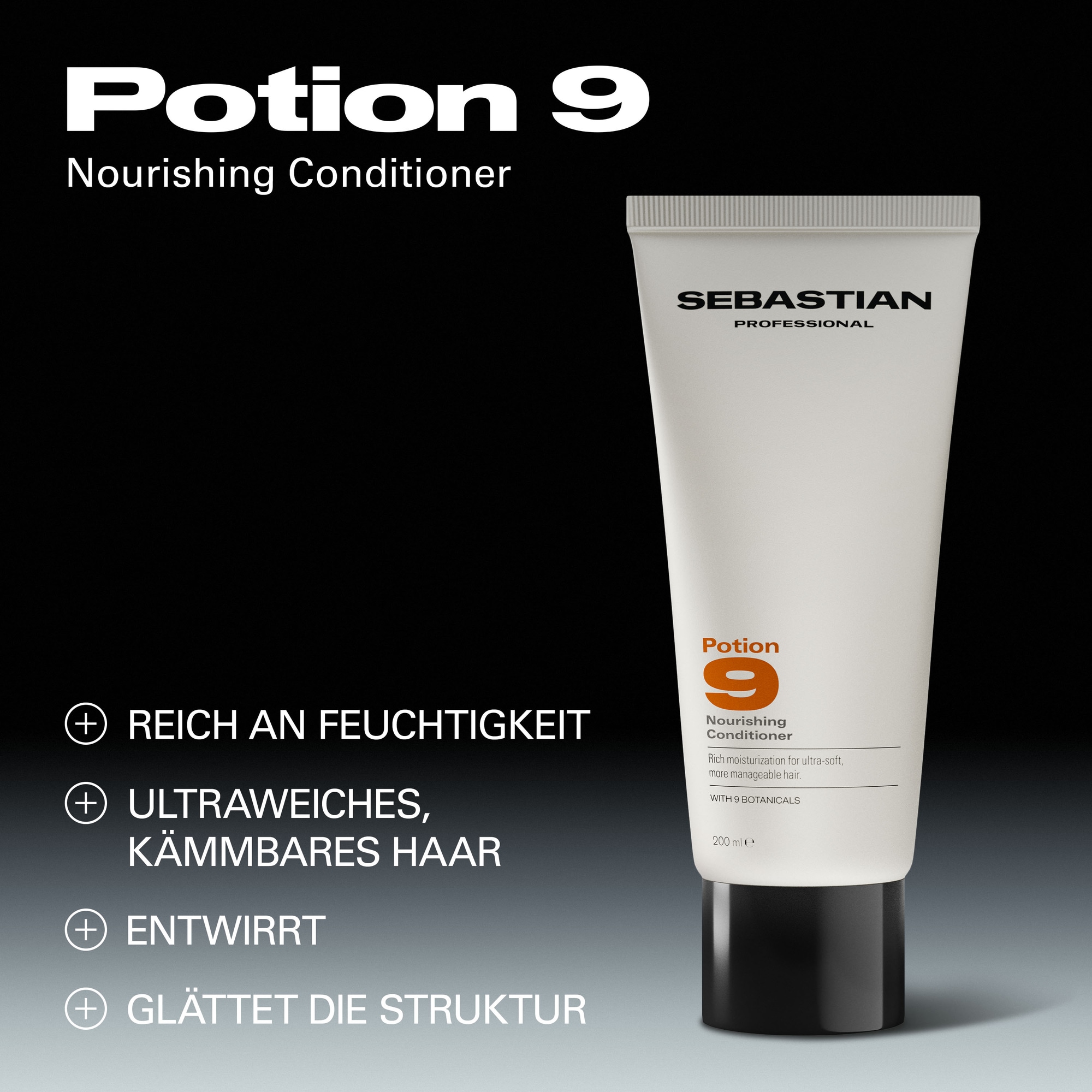 Sebastian Professional Haarspülung »Potion 9 Conditioner« für geschädigtes, glanzloses, trockenes und widerspenstiges Haar
