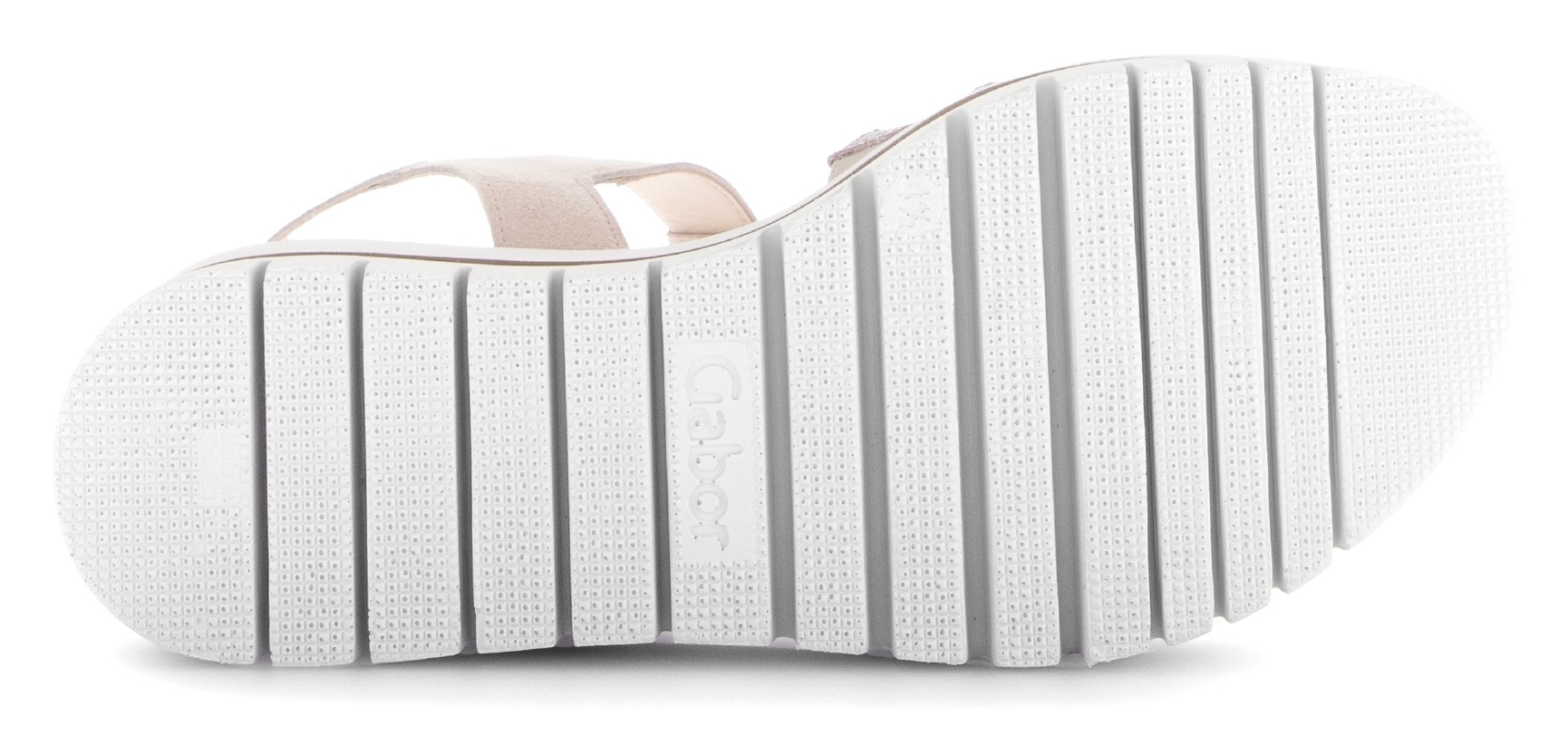 Gabor Sandalette, Plateau, Sommerschuh, Riemchensandale mit Best Fitting-Ausstattung