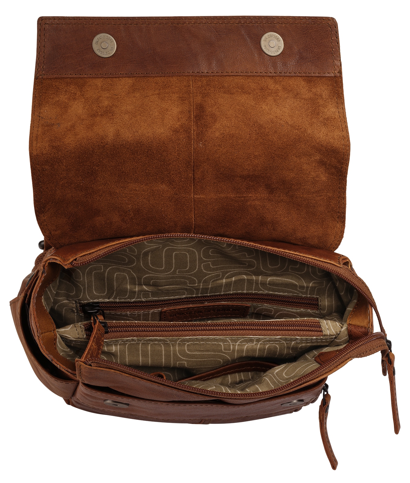 Spikes & Sparrow Laptoprucksack, echt Leder