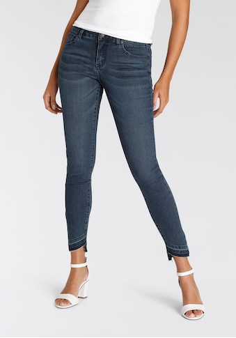 Arizona Skinny-fit-Jeans, Mit Kontrastsaum kaufen