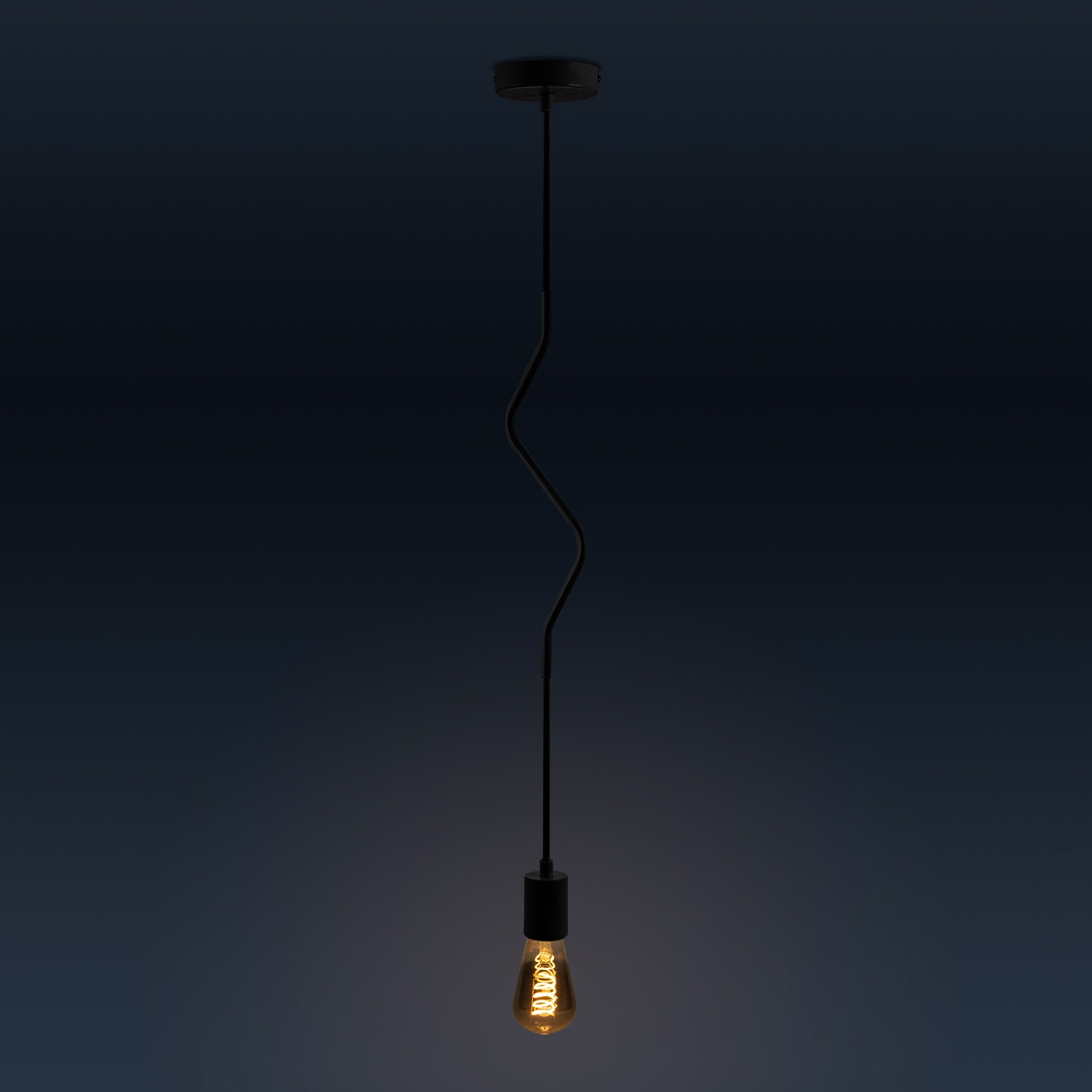 Paco Home Pendelleuchte »SNAKE« E27