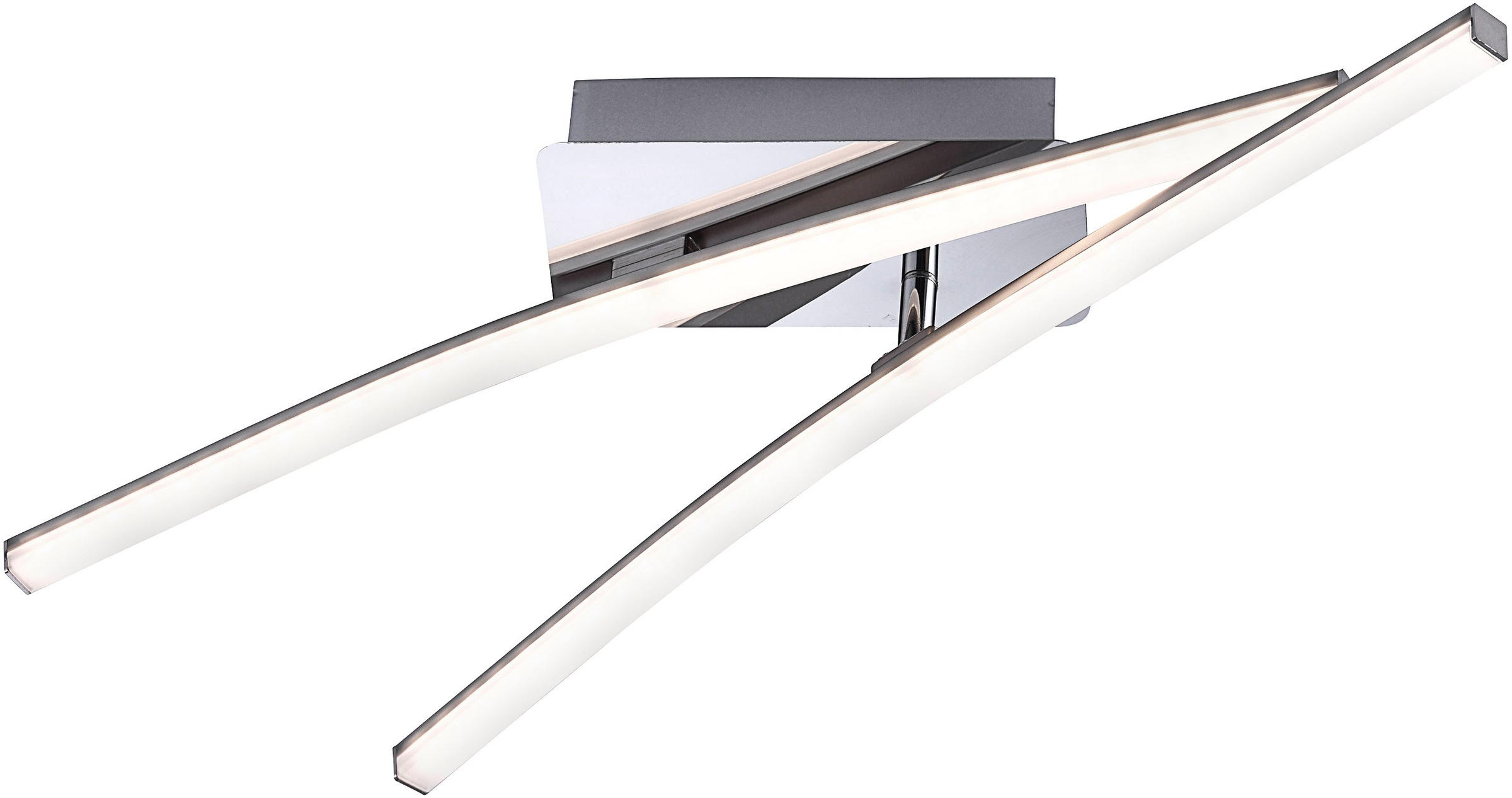 JUST LIGHT LED Deckenleuchte »SIMON«, 2 flammig, Leuchtmittel LED-Board | LED fest integriert, LED Deckenlampe