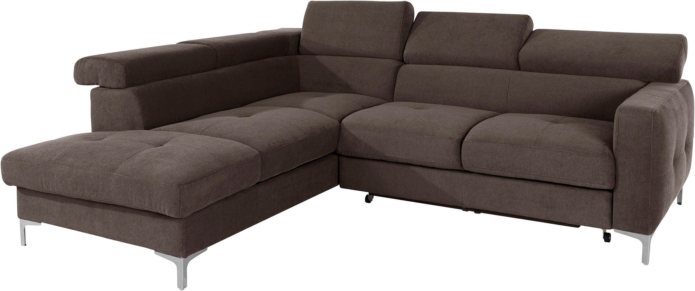 COTTA Polstergarnitur »Sammy L-Form«, (Set), Set bestehend aus: Ecksofa mit günstig online kaufen