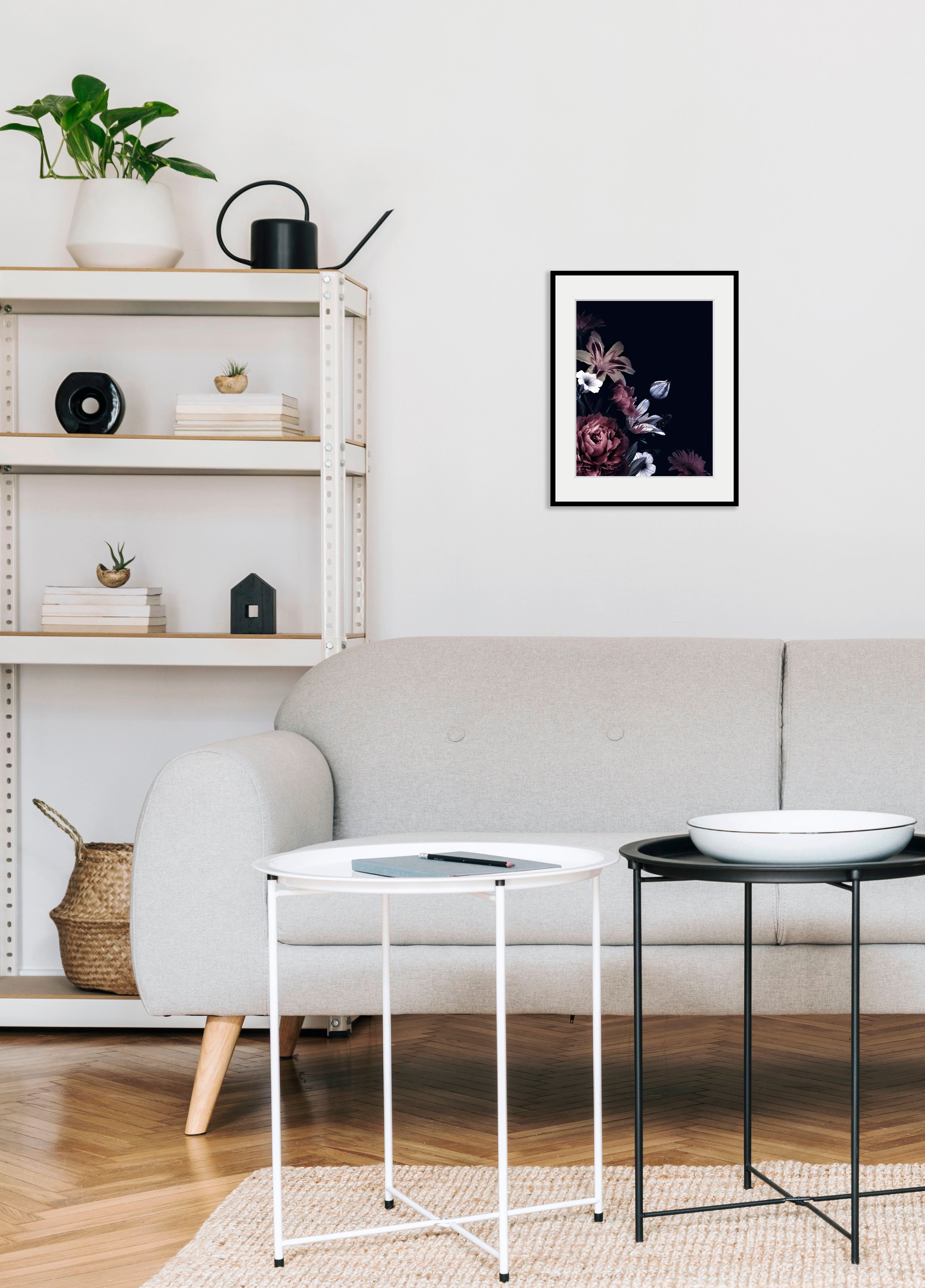 queence Bild »Luise«, (1 St.), HD Premium Poster-Druck inkl. Holzrahmen günstig online kaufen