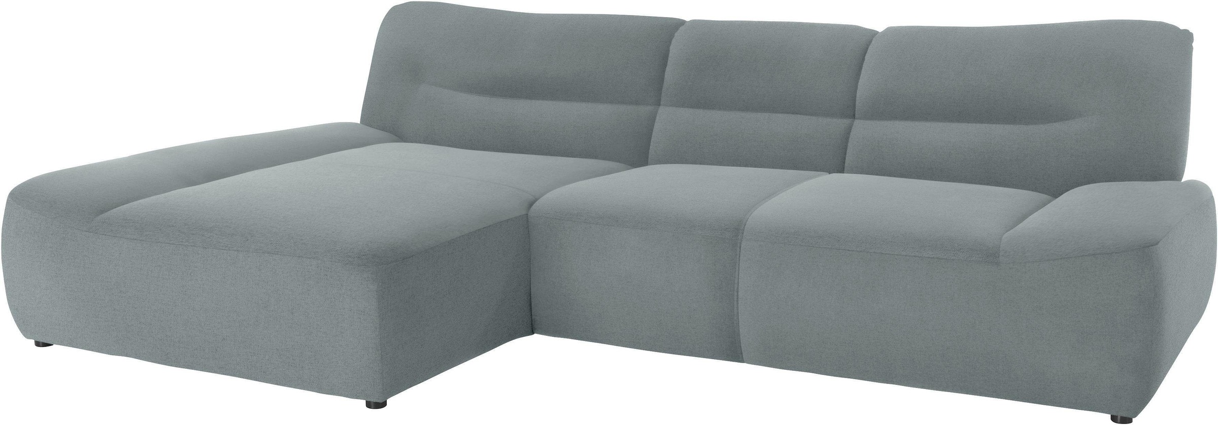 DOMO collection Ecksofa »Cesena moderne Polsterecke mit flachen Armlehnen, günstig online kaufen