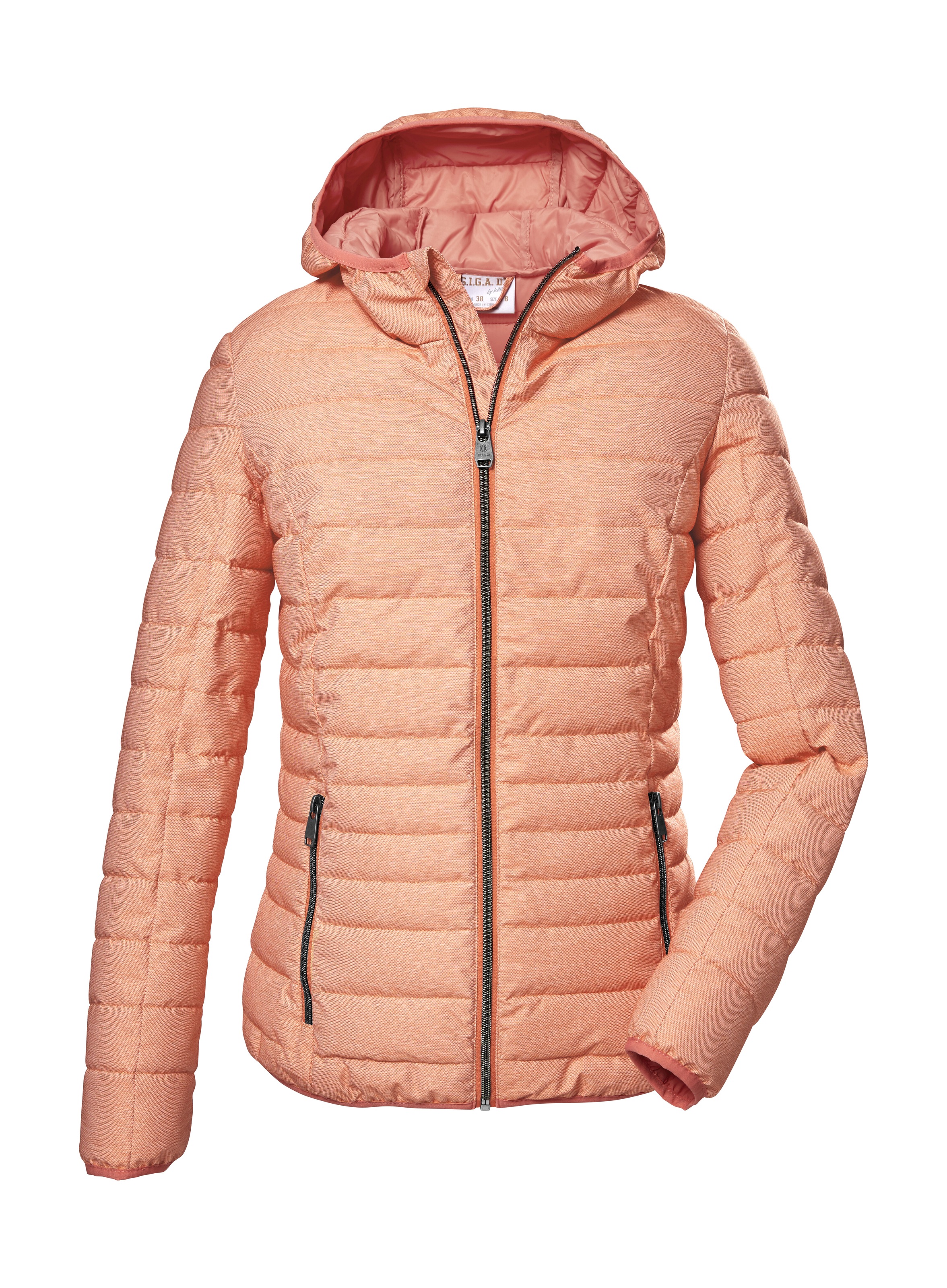G.I.G.A. Steppjacke „GS 28 WMN QLTD JCKT“, Gr. 36, pfirsich