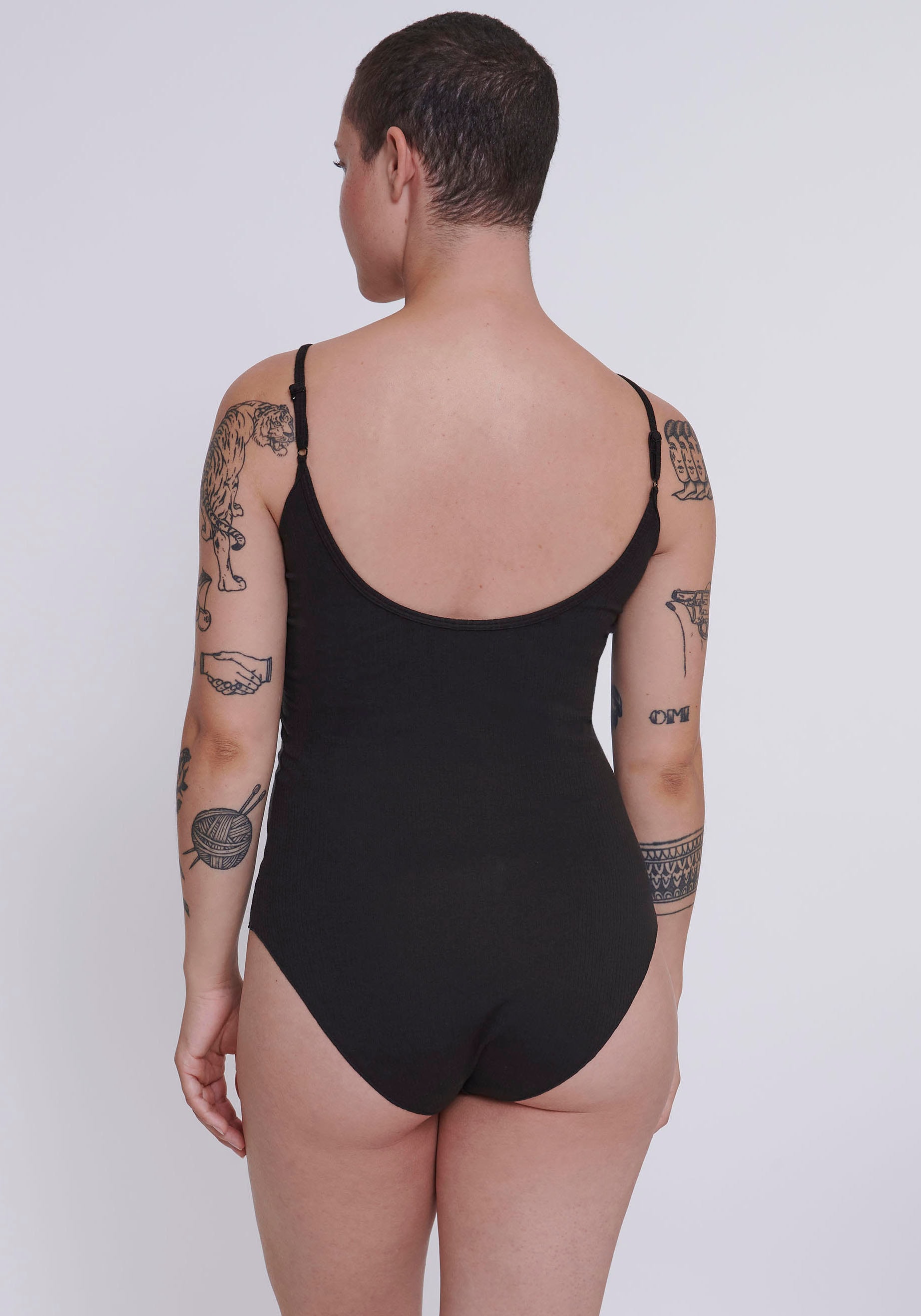 sloggi Body »GO Ribbed Body«, weiche Rippware mit Spitzenbesatz